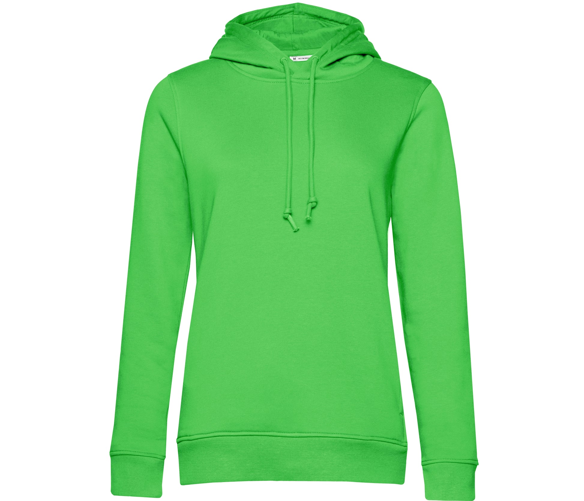 Sweat Capuche Organique Femme - Apple Green