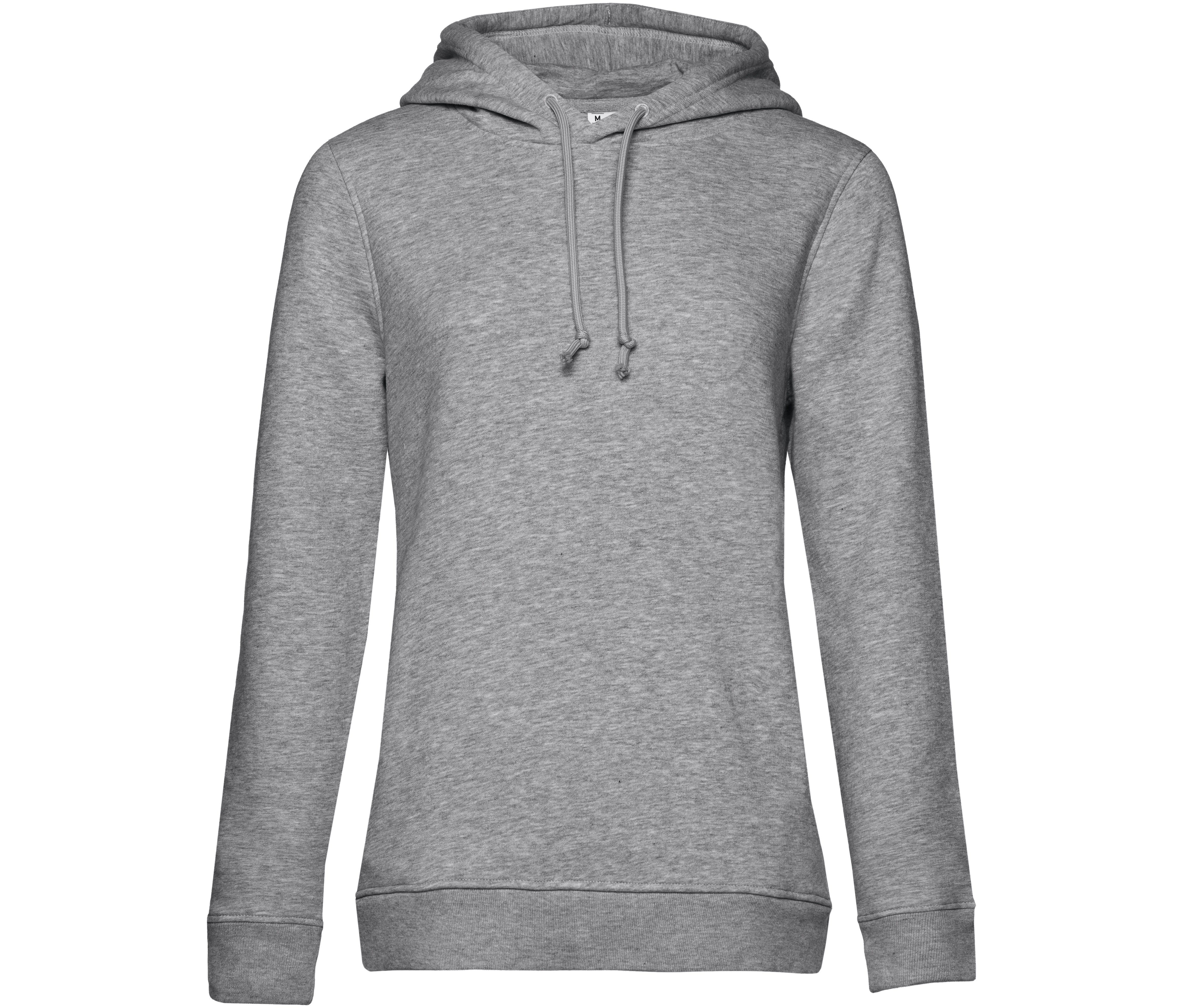Sweat Capuche Organique Femme - Heather Grey