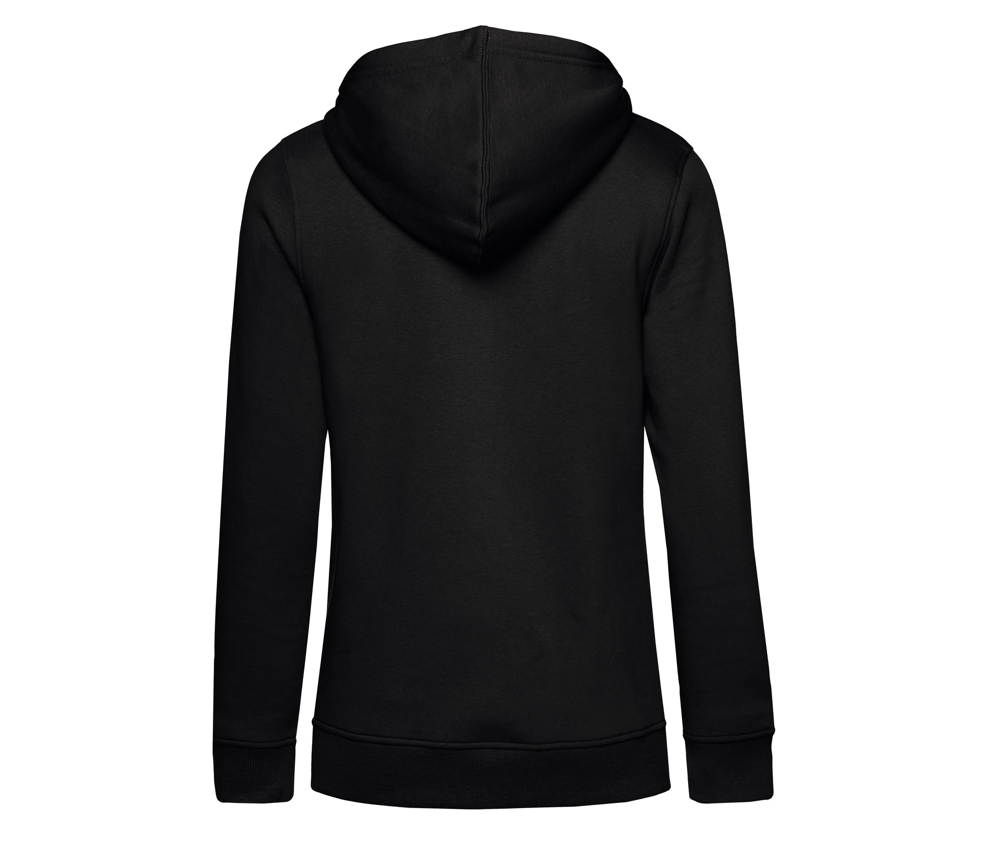 Sweat Capuche Organique Femme - Black Pure