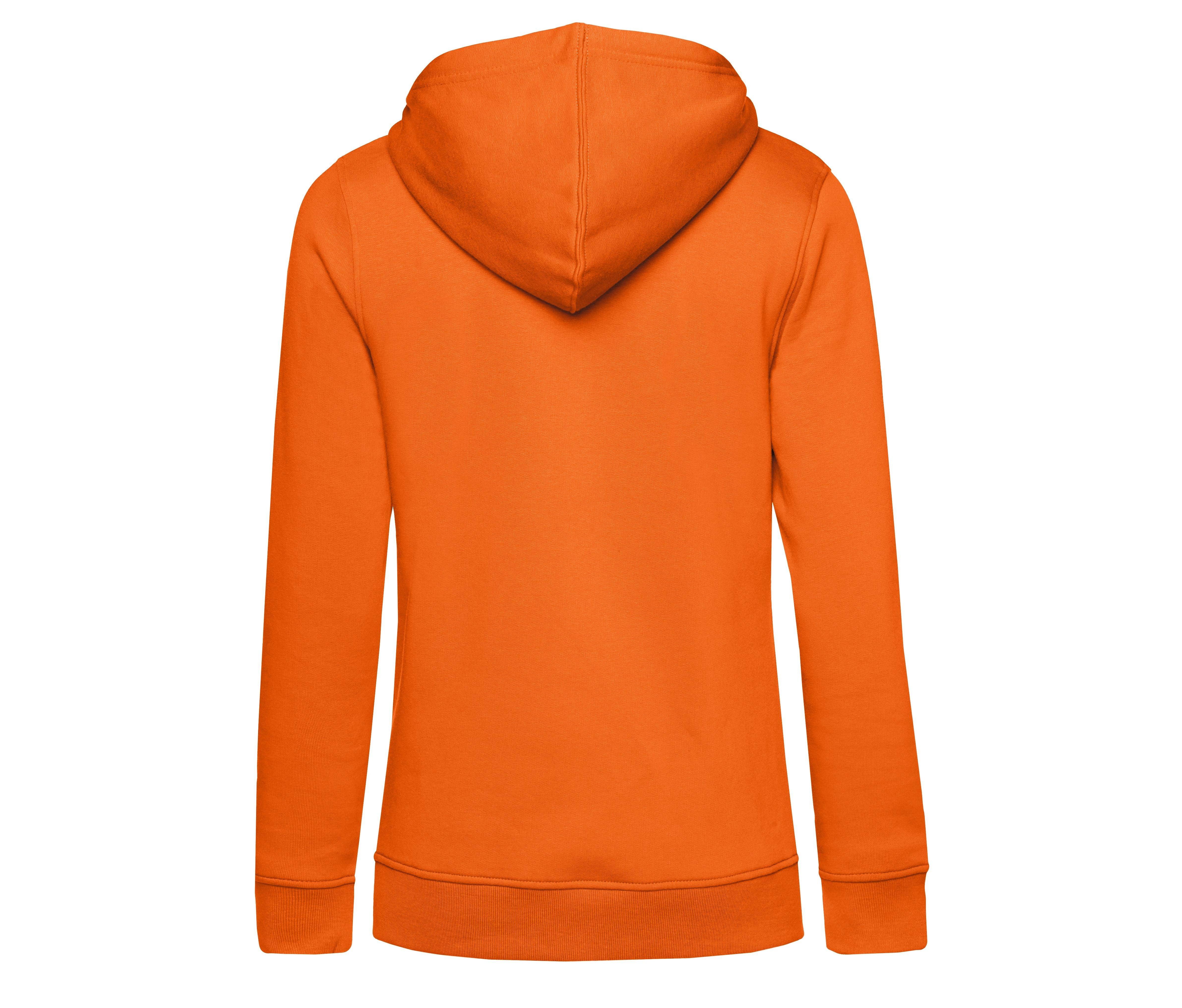 Sweat Capuche Organique Femme - Pure Orange