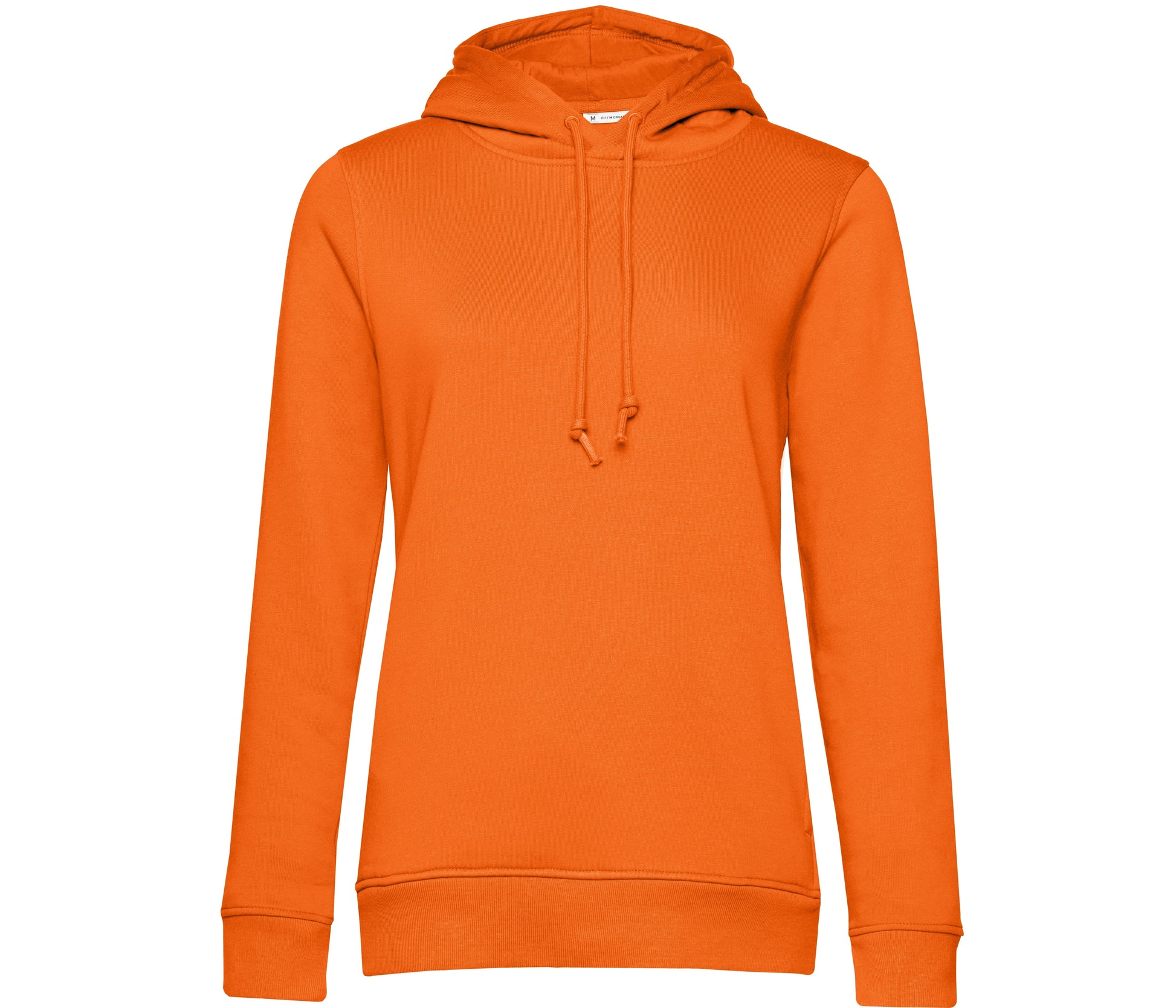 Sweat Capuche Organique Femme - Pure Orange