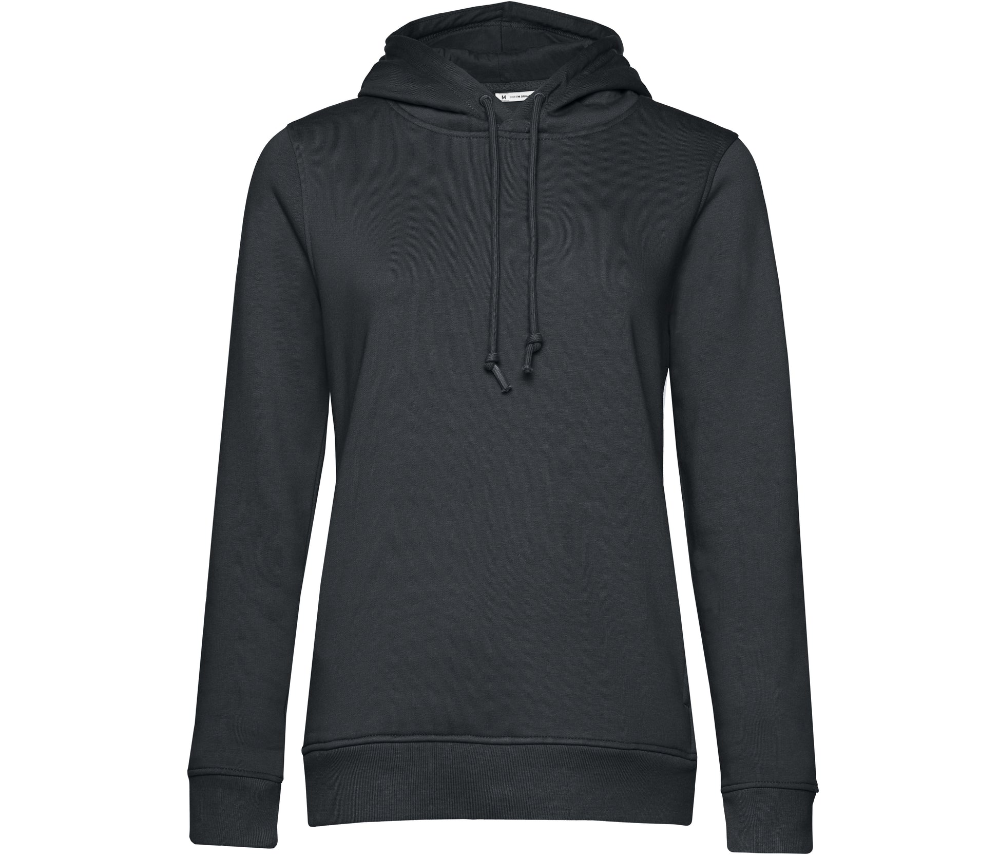 Sweat Capuche Organique Femme - Asphalt