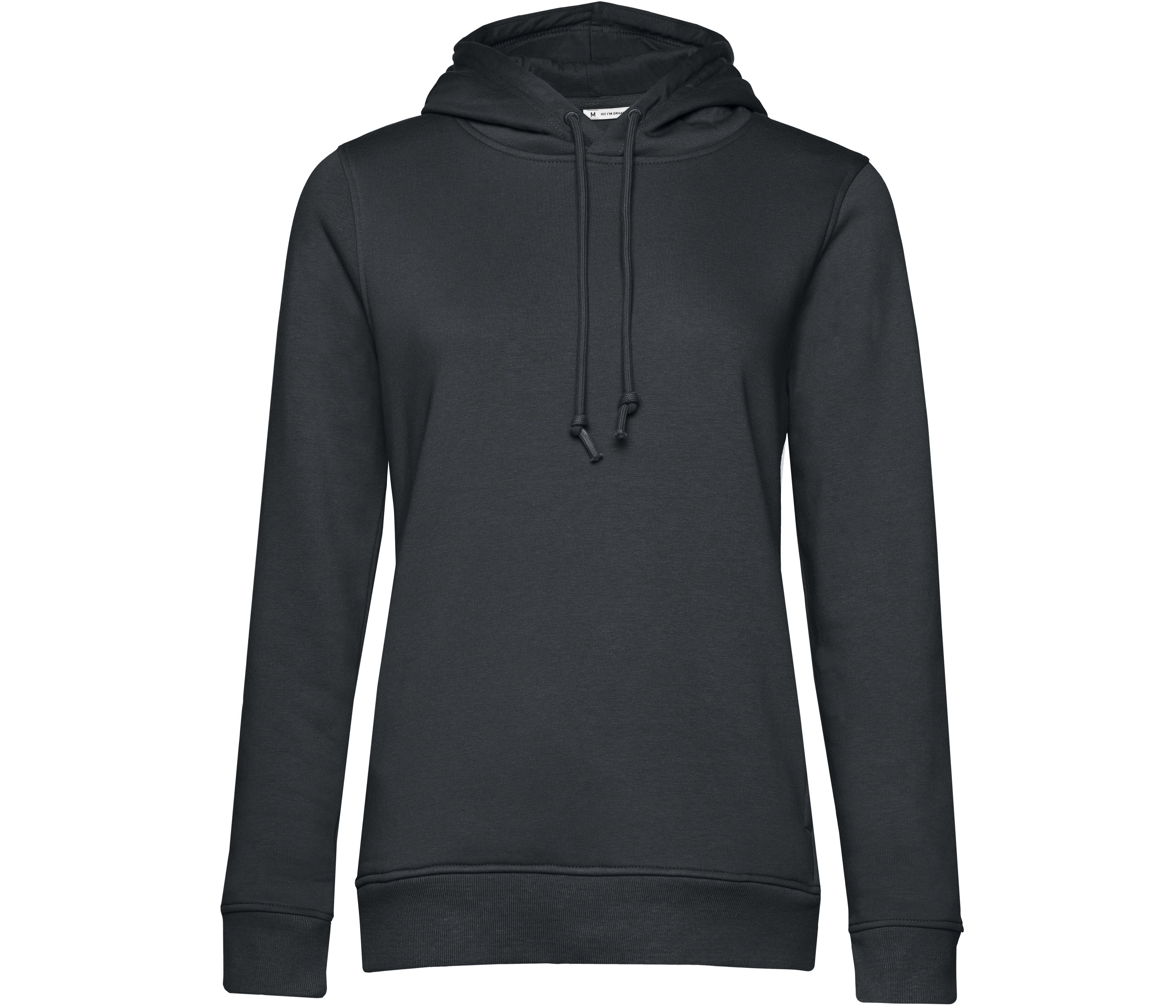 Sweat Capuche Organique Femme - Asphalt