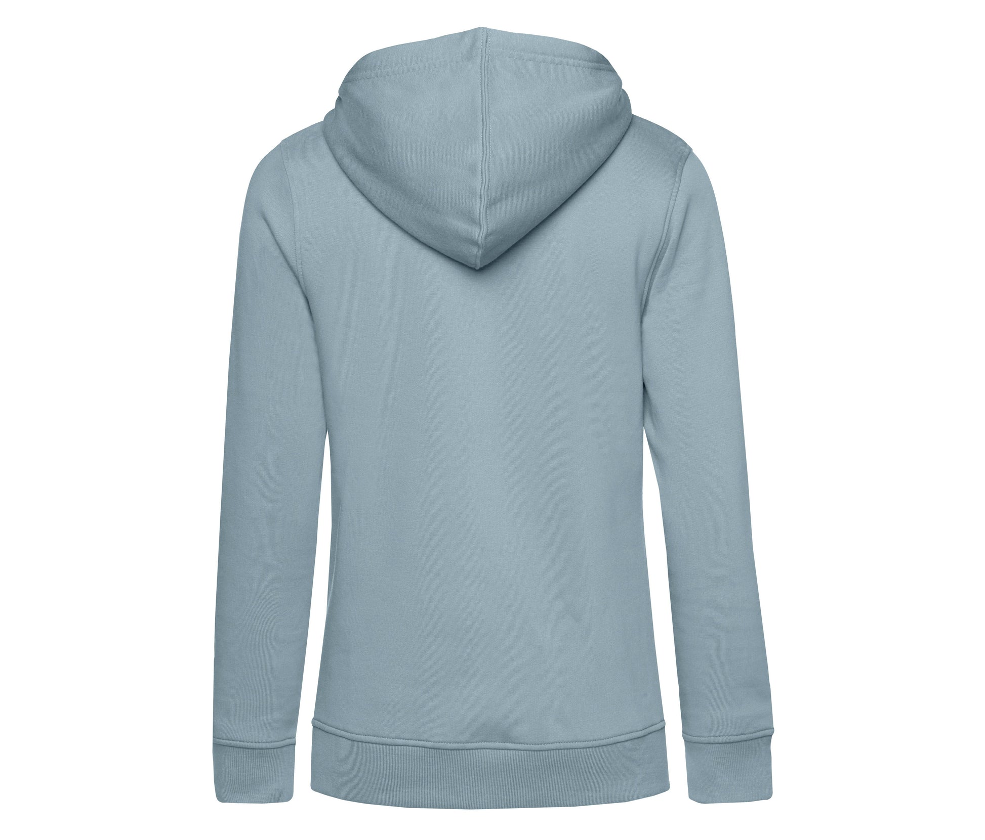Sweat Capuche Organique Femme - Blue Fog