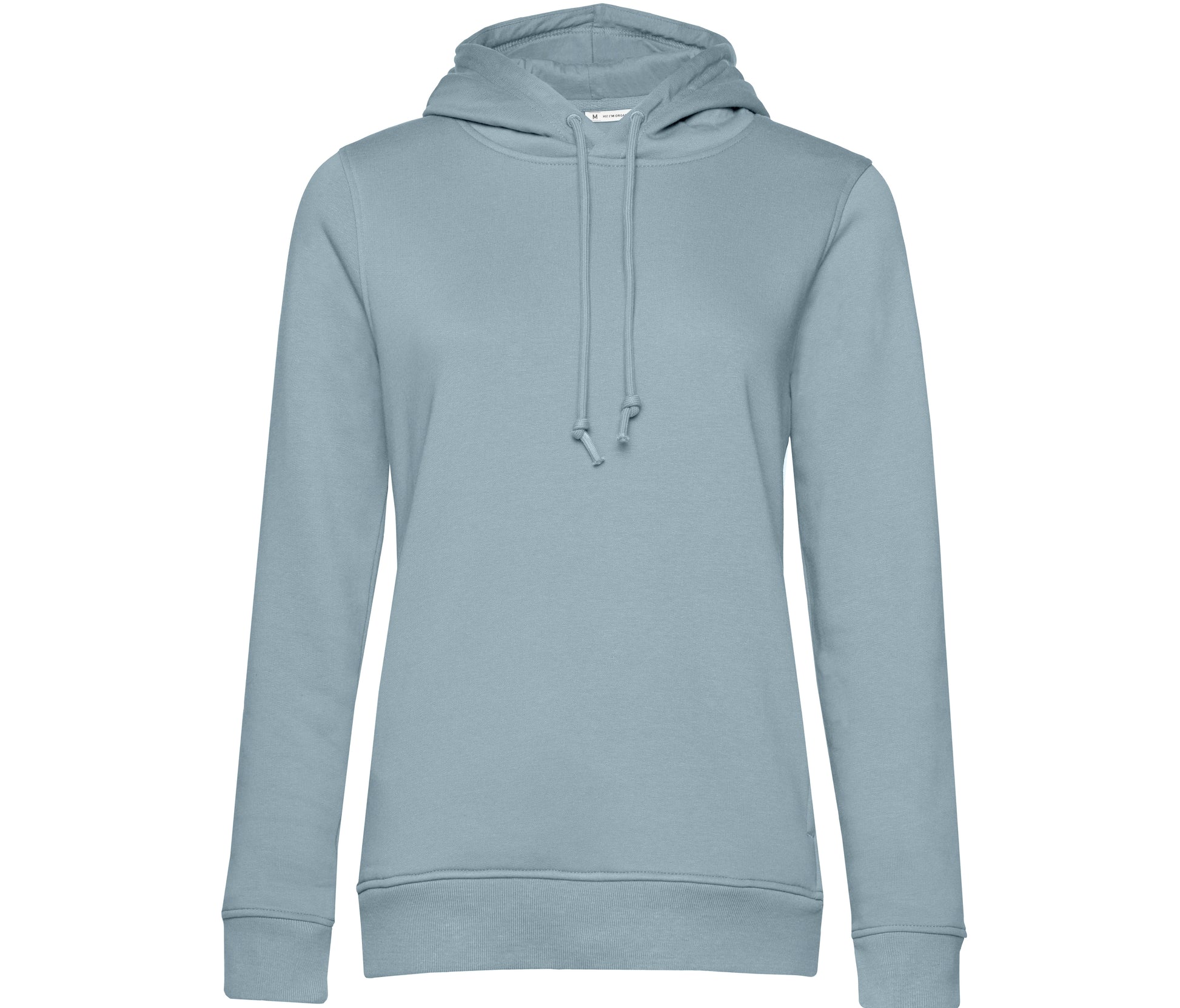 Sweat Capuche Organique Femme - Blue Fog