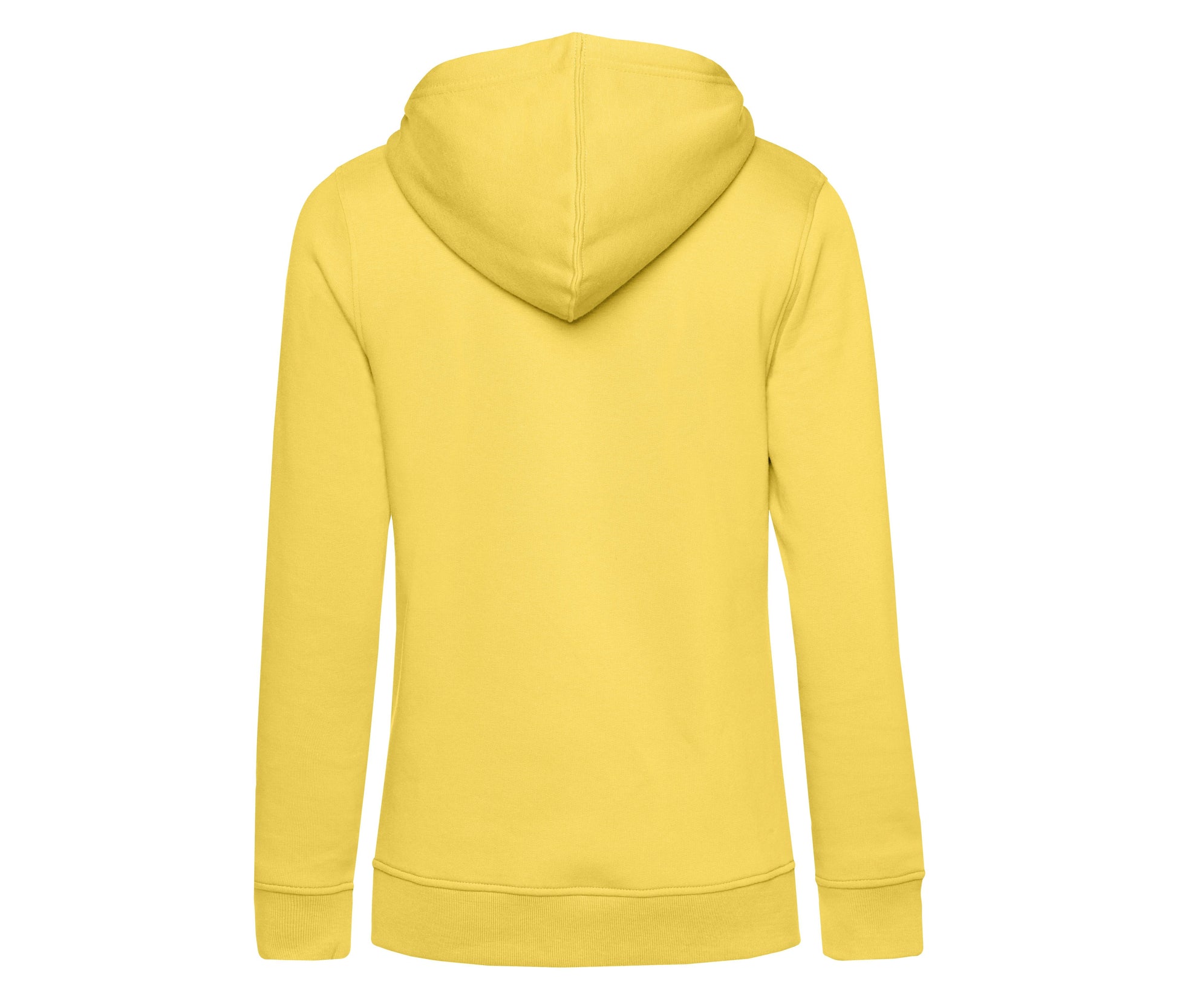 Sweat Capuche Organique Femme - Yellow Fizz