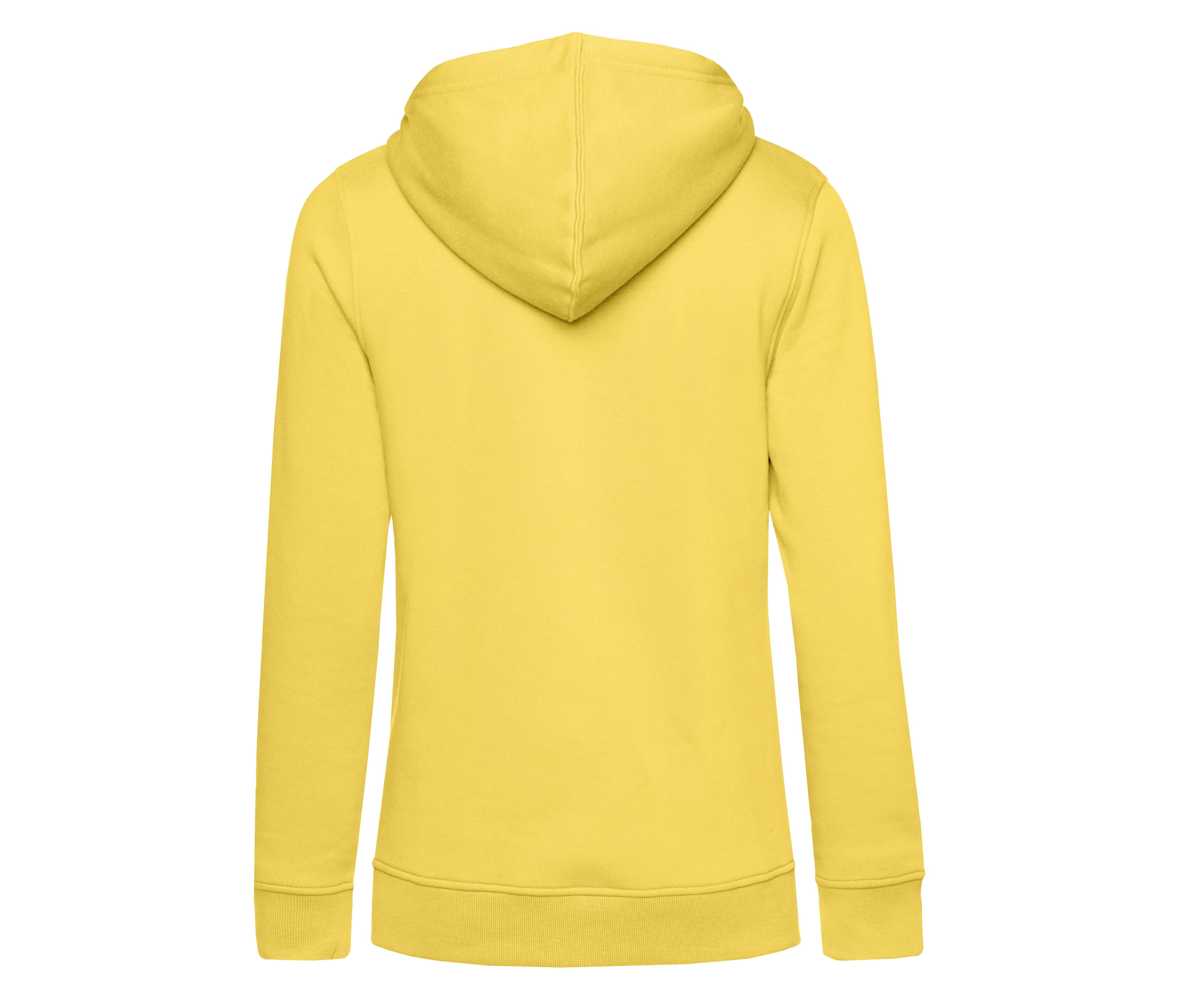 Sweat Capuche Organique Femme - Yellow Fizz