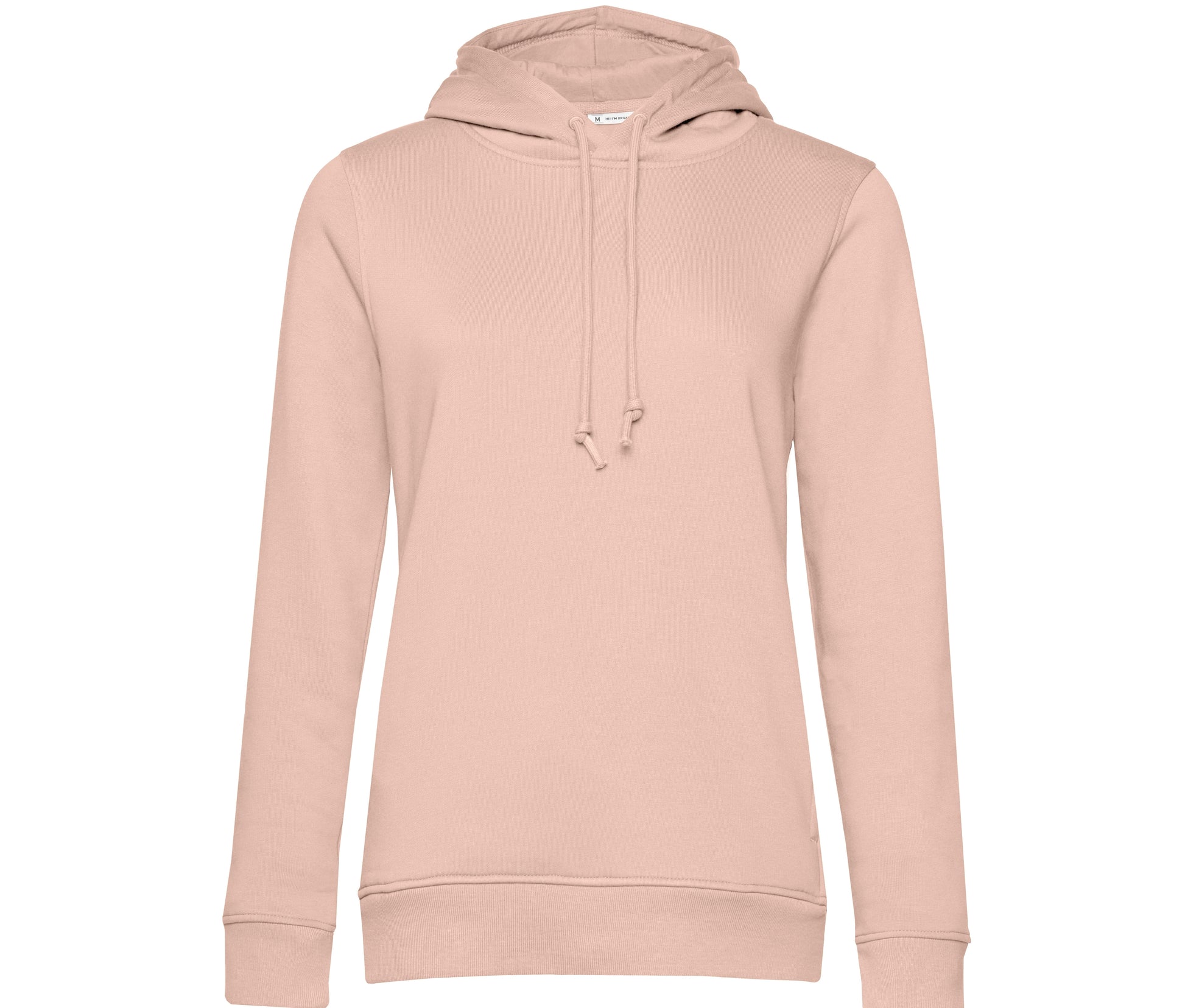 Sweat Capuche Organique Femme - Soft Rose