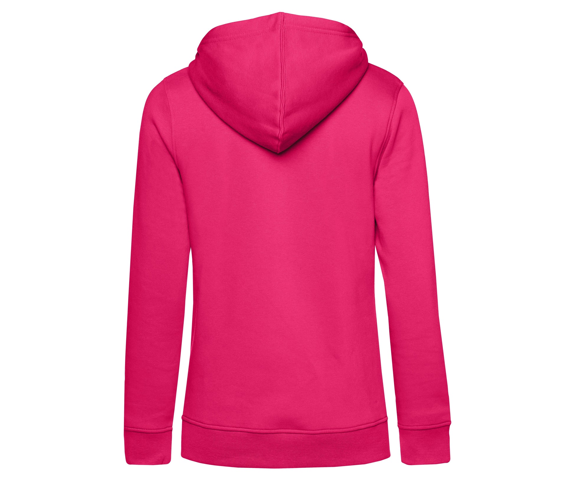 Sweat Capuche Organique Femme - Magenta Pink