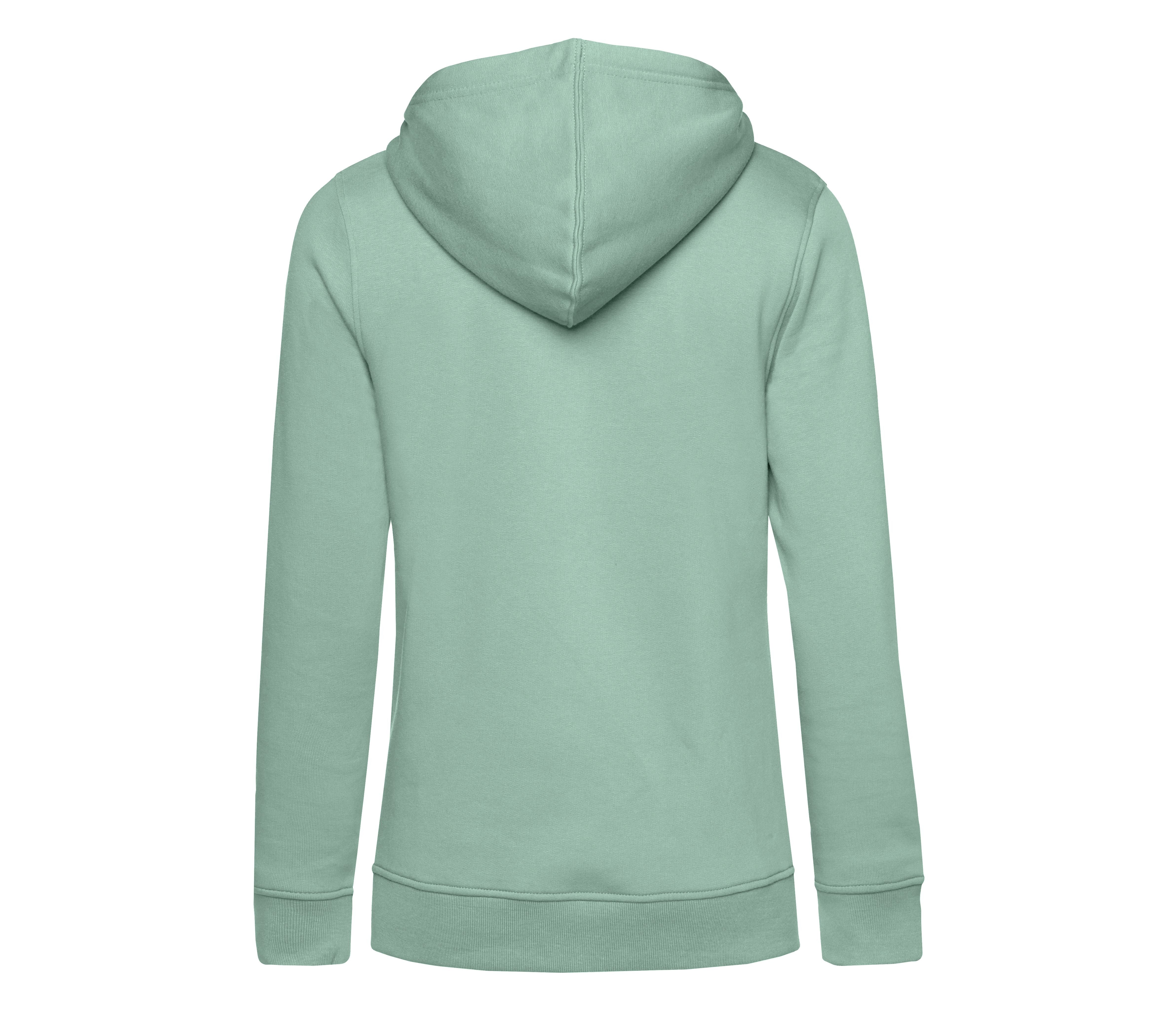 Sweat Capuche Organique Femme - Sage