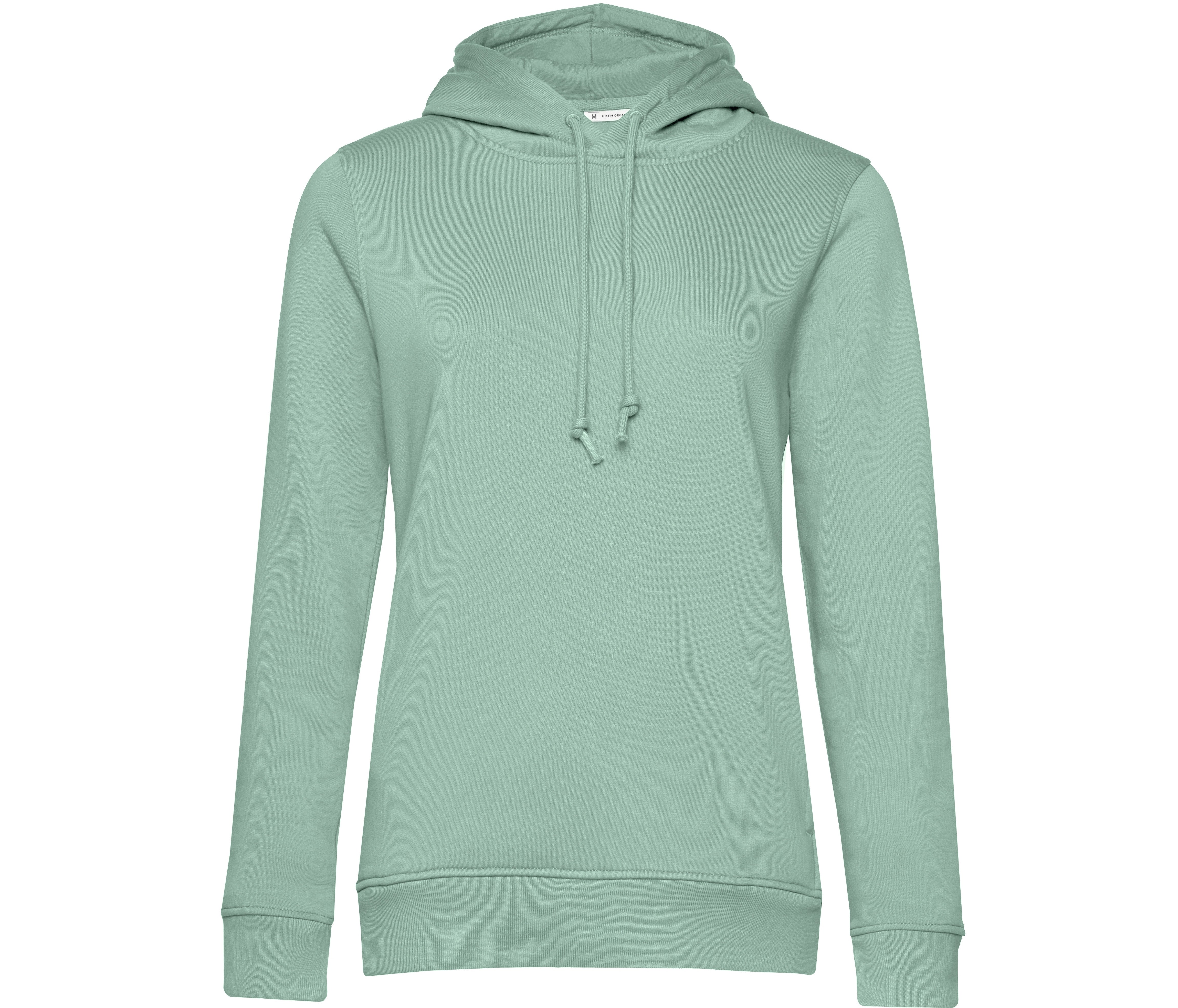 Sweat Capuche Organique Femme - Sage