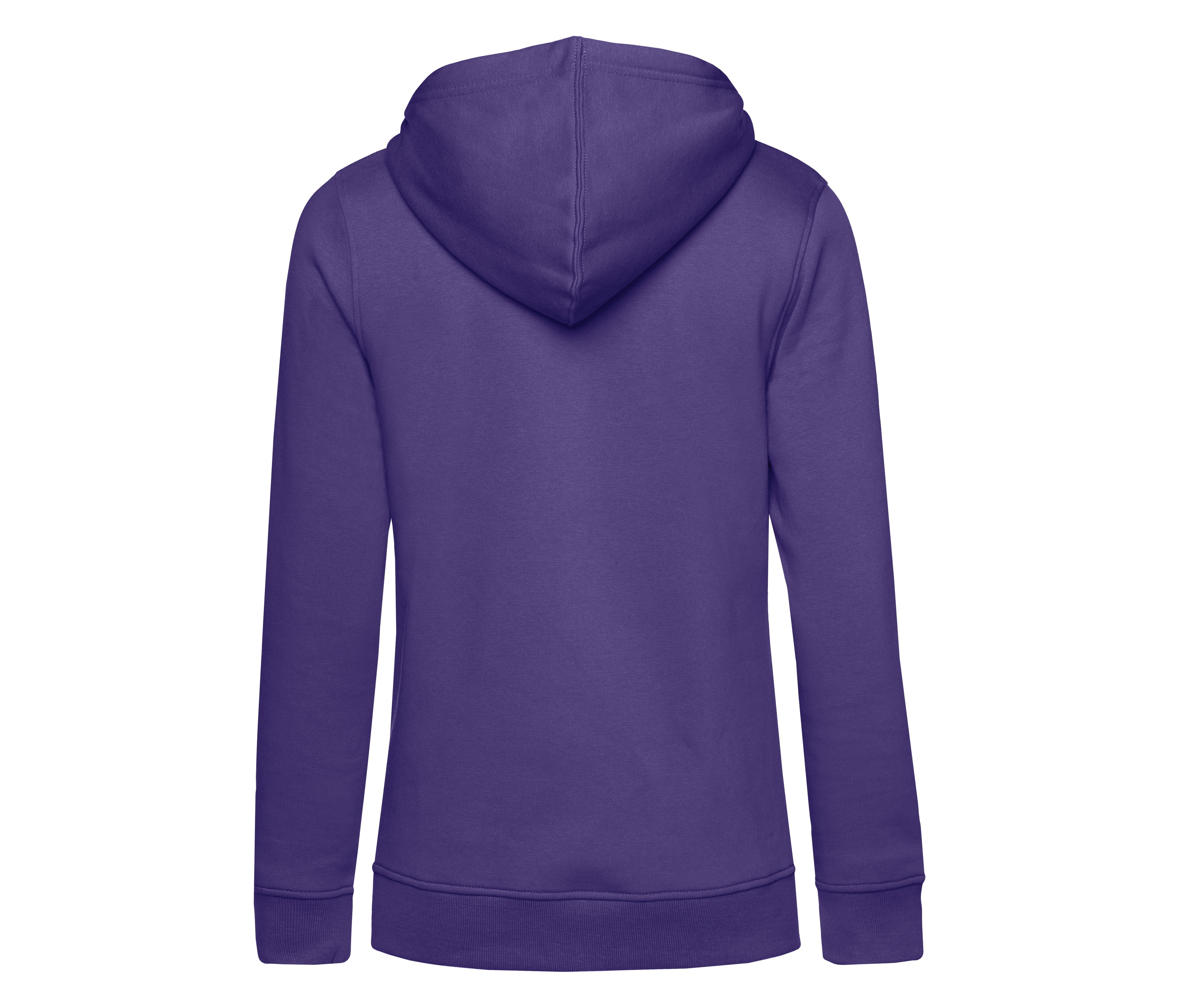 Sweat Capuche Organique Femme - Radiant Purple