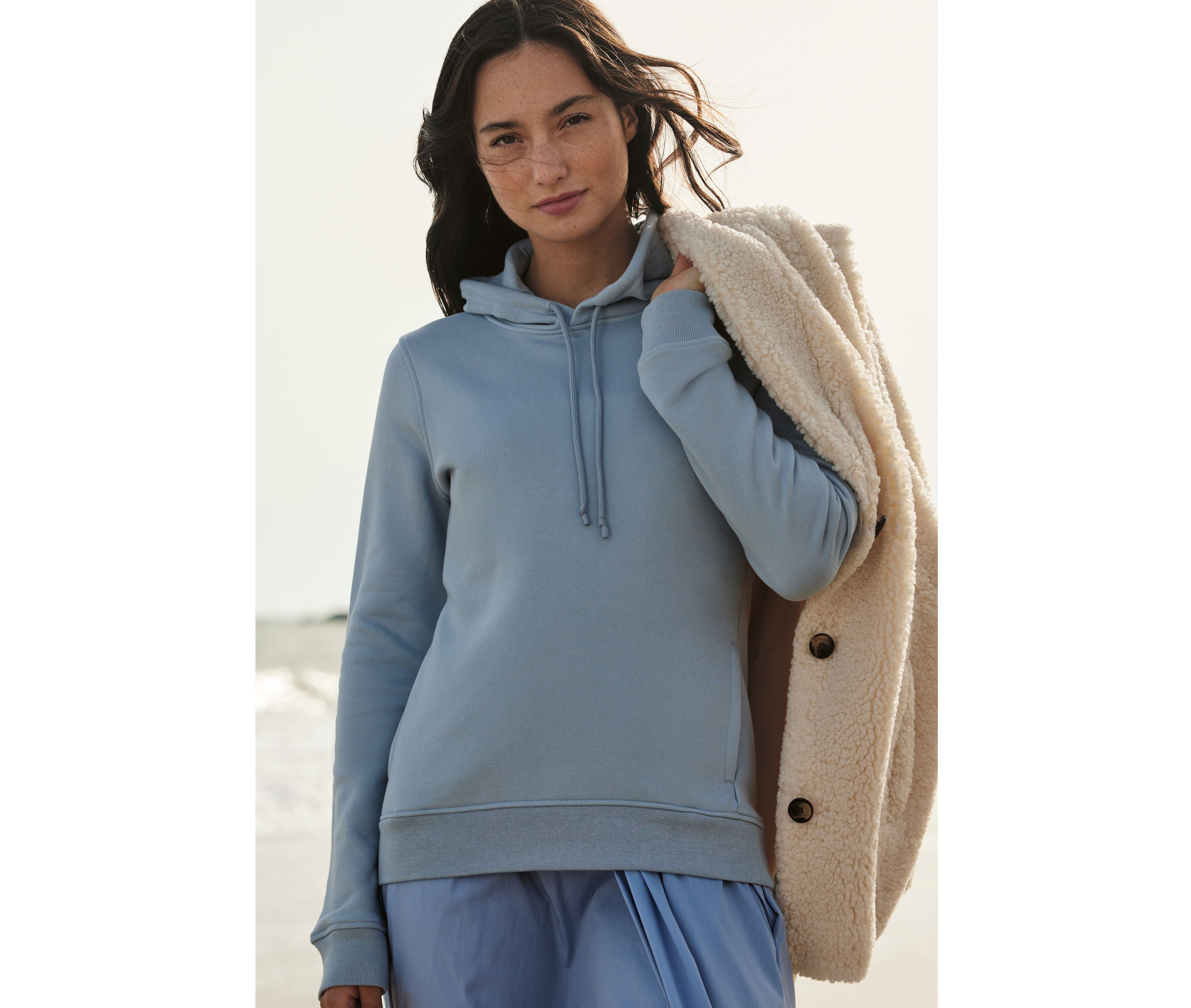 Sweat capuche organique femme