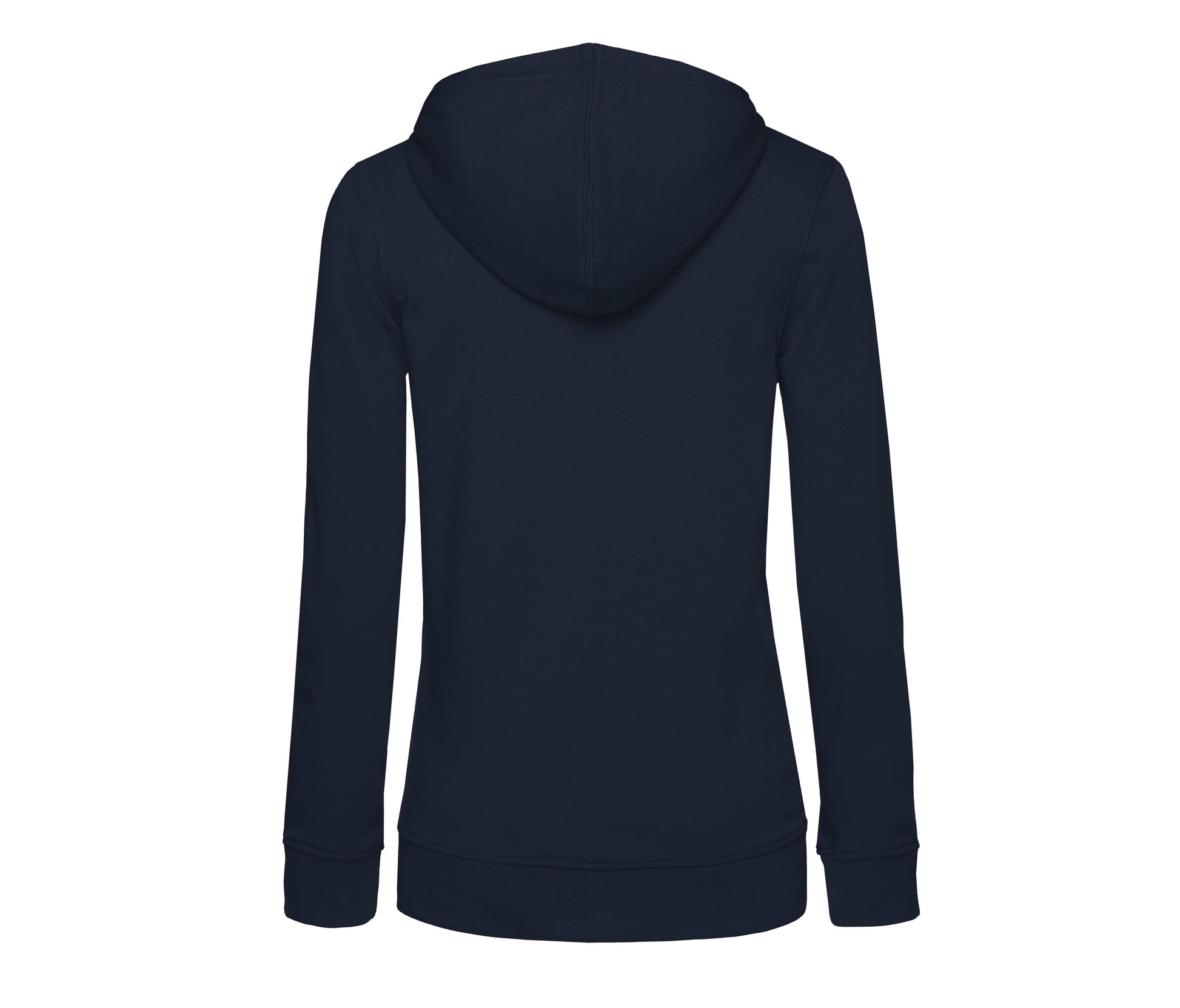 Sweat Capuche Zippé Organique Femme - Navy