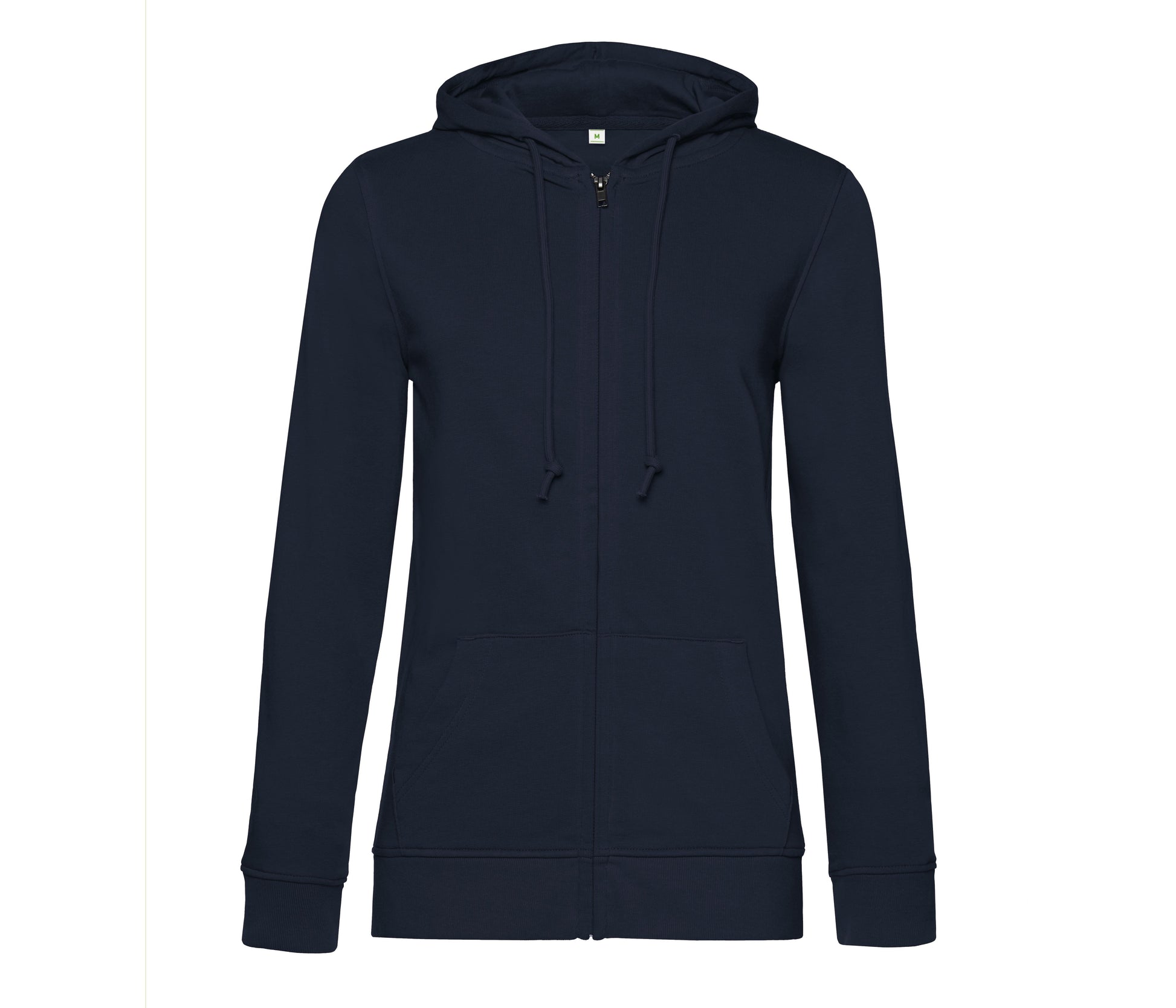Sweat Capuche Zippé Organique Femme - Navy