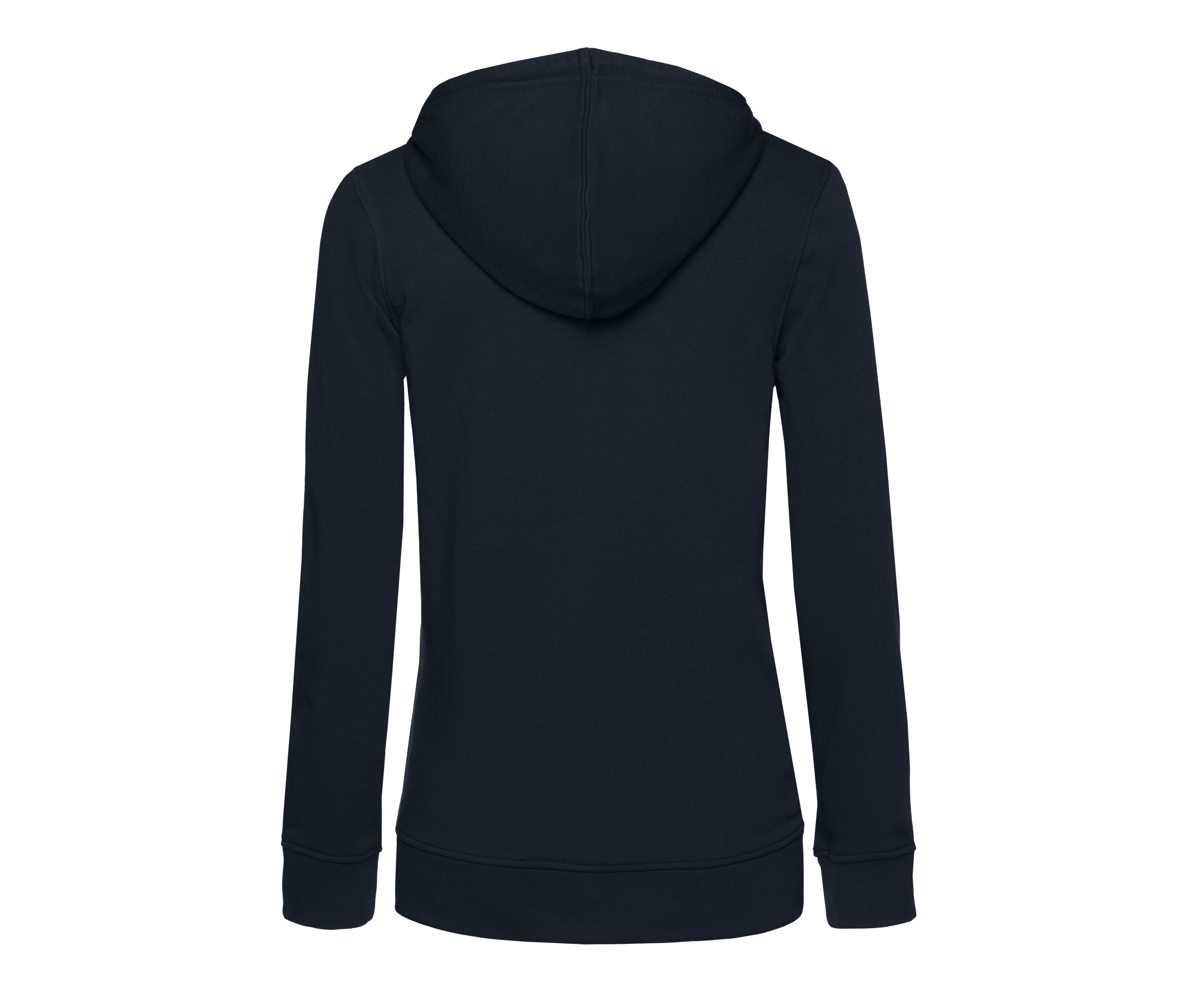 Sweat Capuche Zippé Organique Femme - Navy Blue