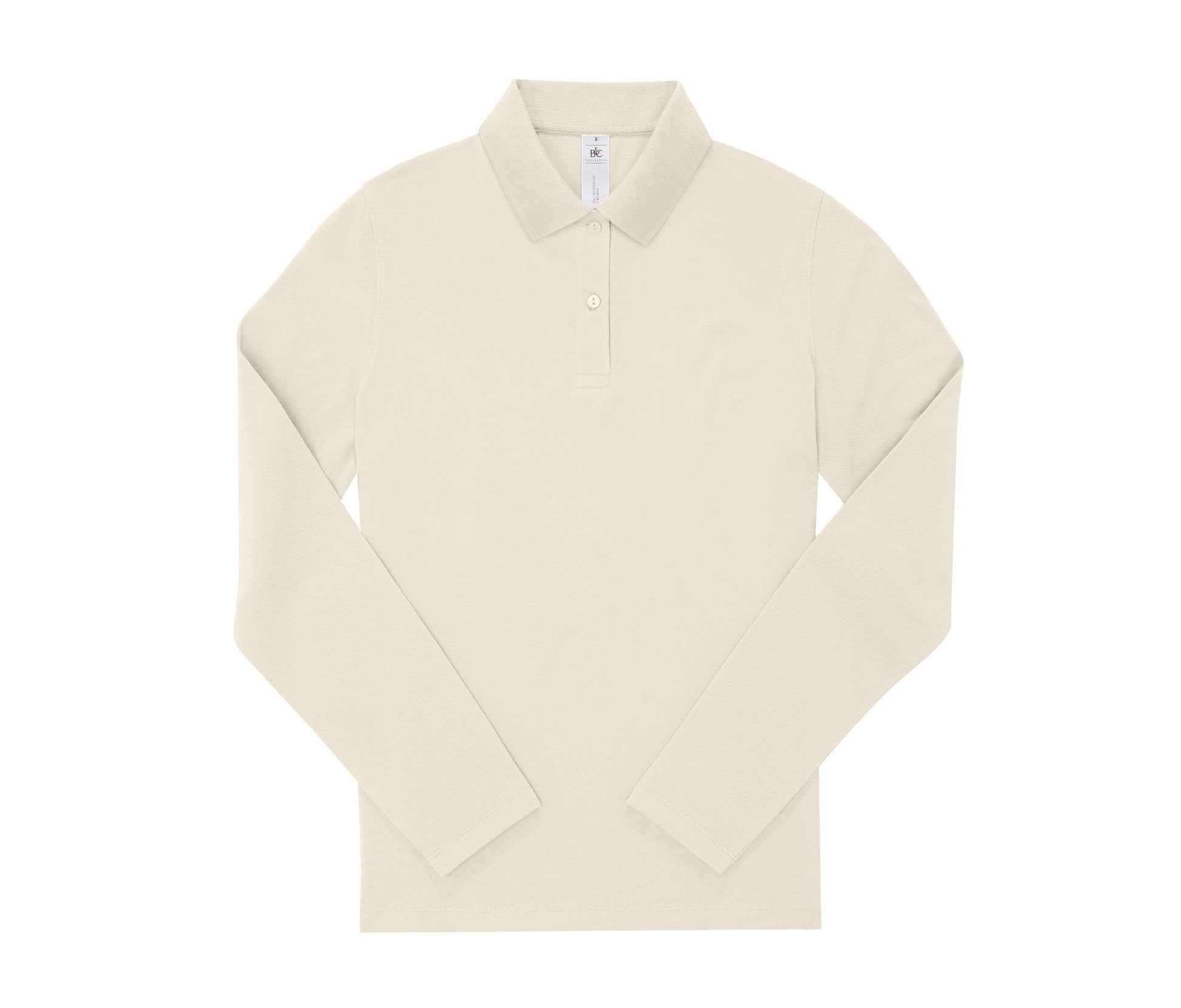 Polo Femme Manches Longues 180 - Off White