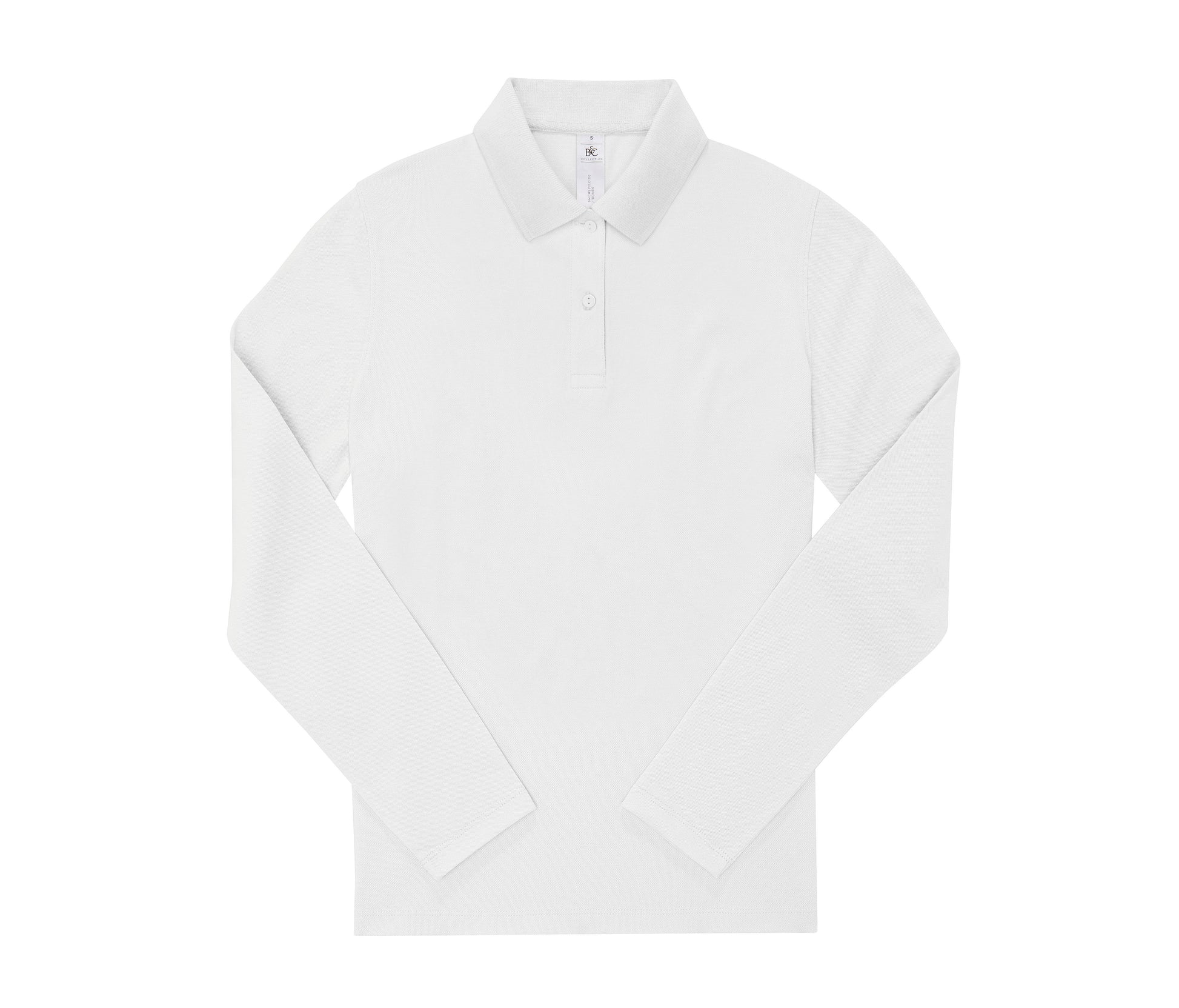 Polo Femme Manches Longues 210 - White