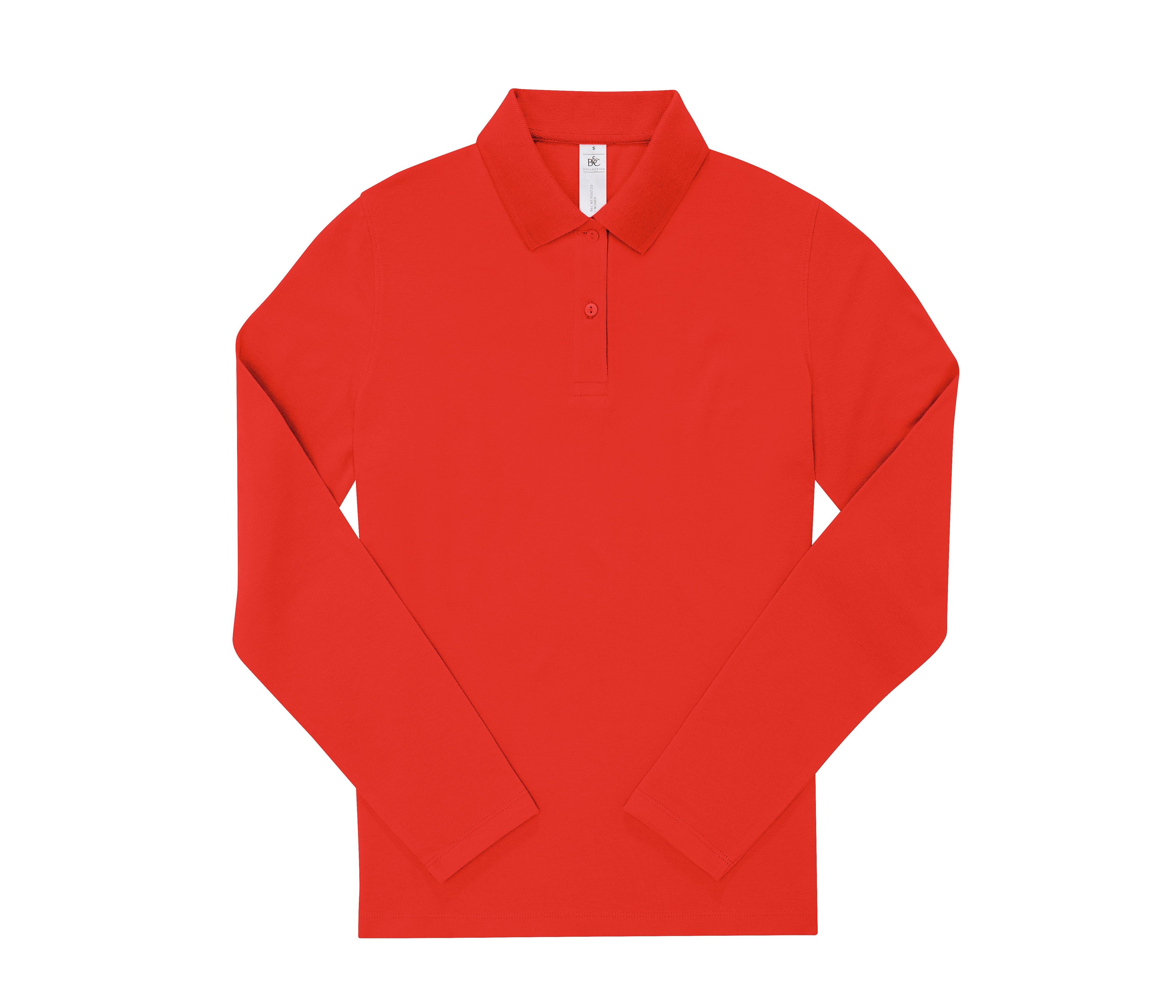 Polo Femme Manches Longues 210 - Red