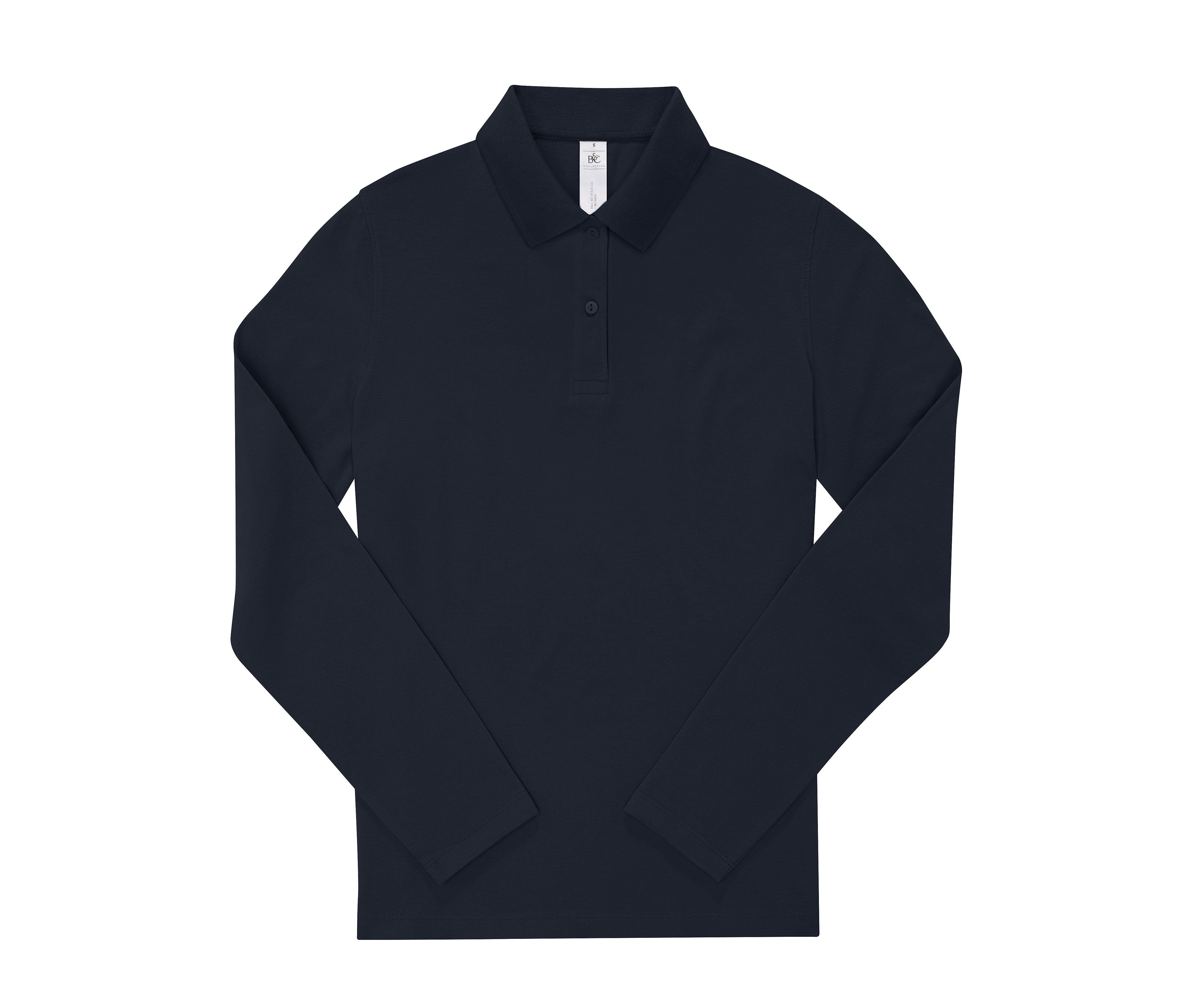 Polo Femme Manches Longues 210 - Navy