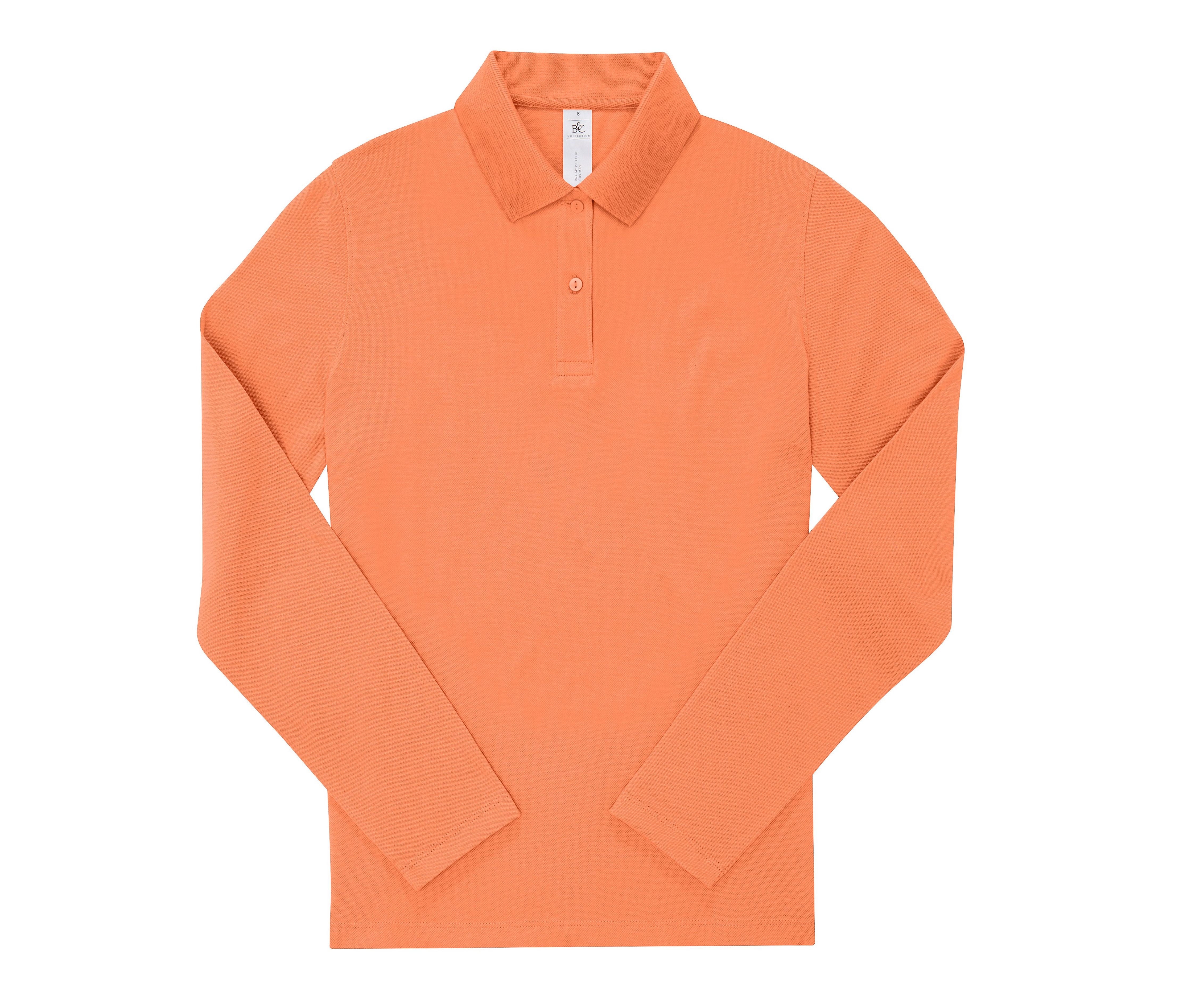 Polo Femme Manches Longues 210 - Amalfi Coral