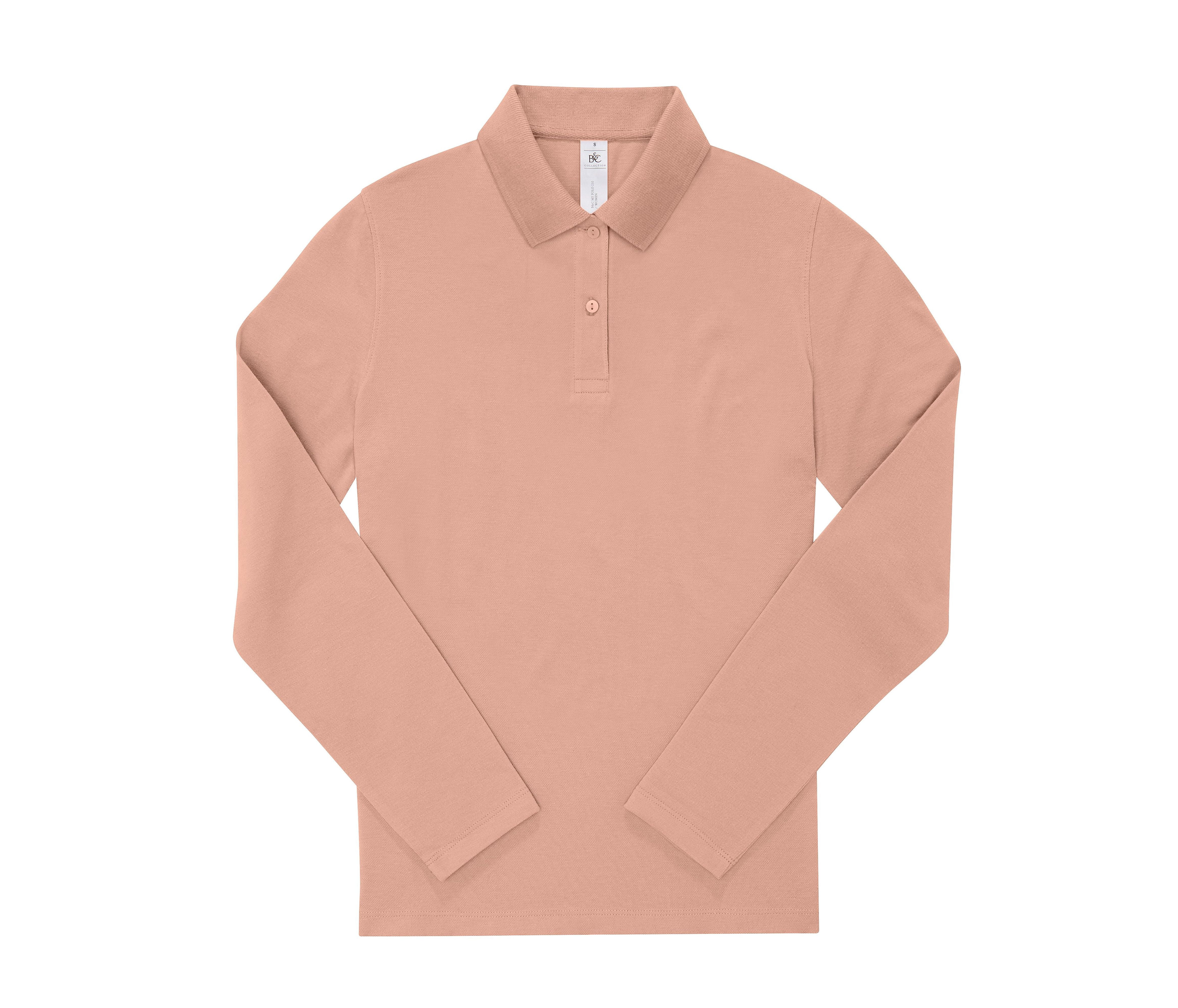 Polo Femme Manches Longues 210 - Nude