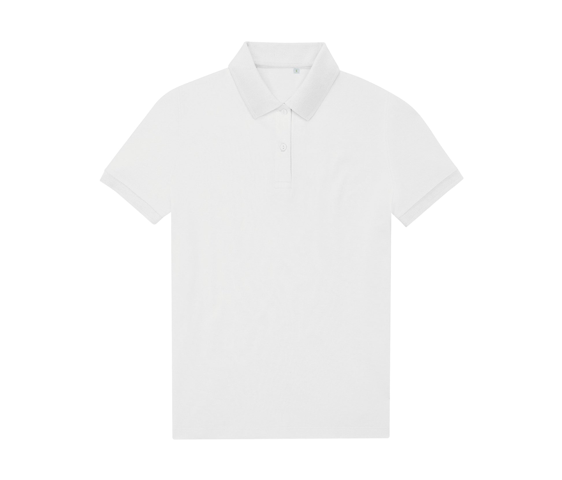 Polo Femme 65/35 en Polyester Recyclé - White