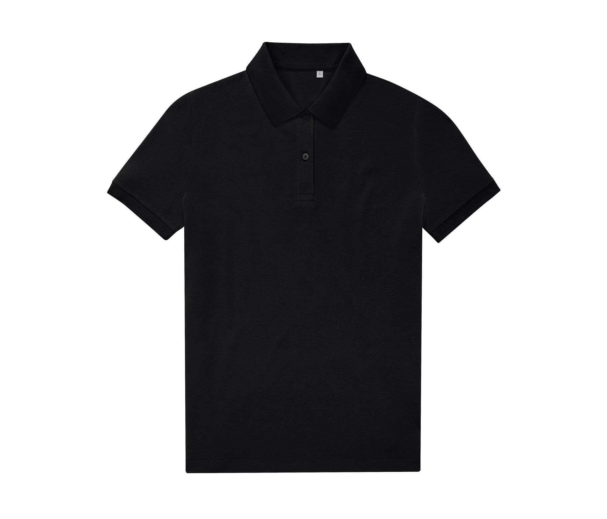 Polo Femme 65/35 en Polyester Recyclé - Black
