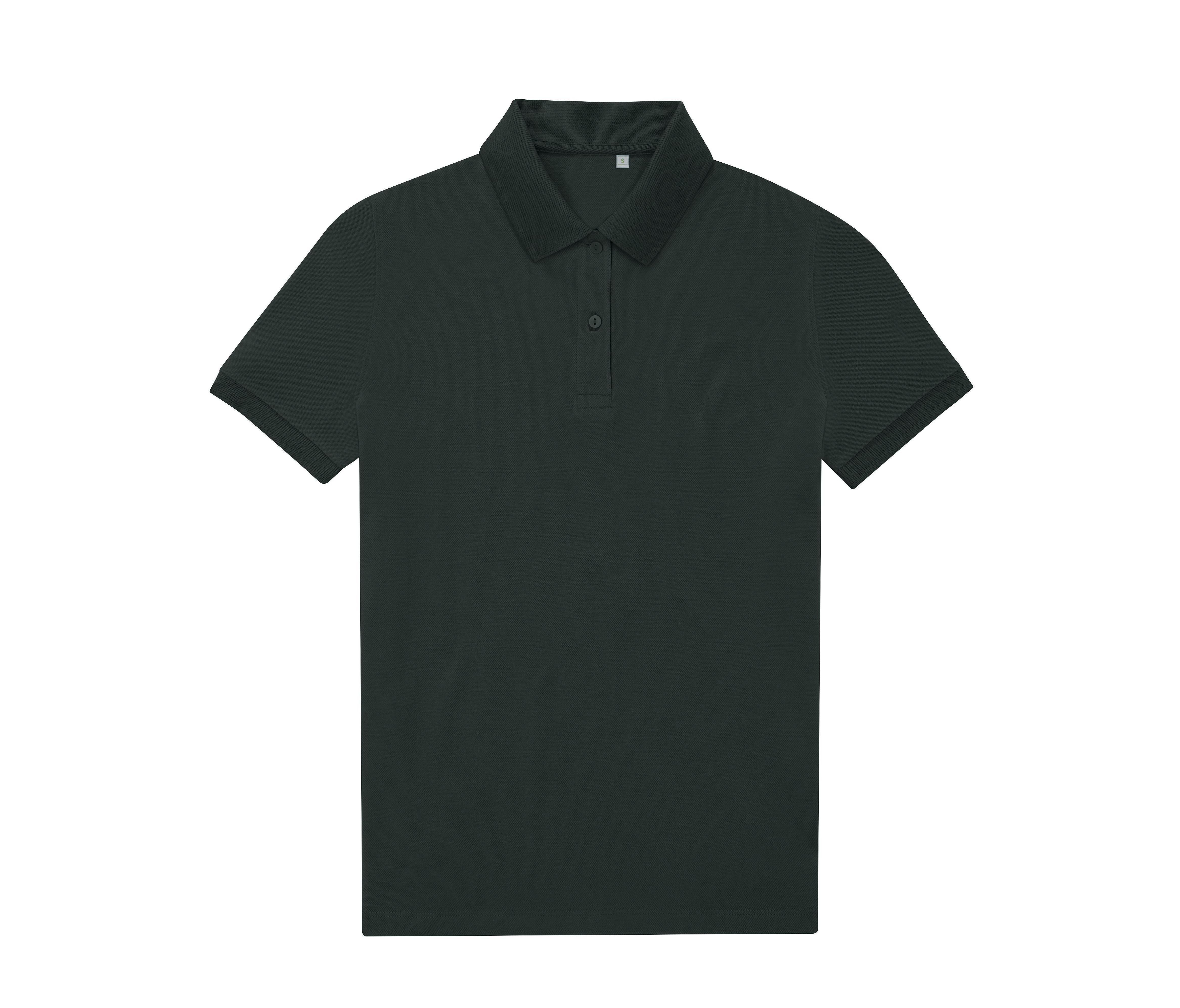 Polo Femme 65/35 en Polyester Recyclé - Dark Forest