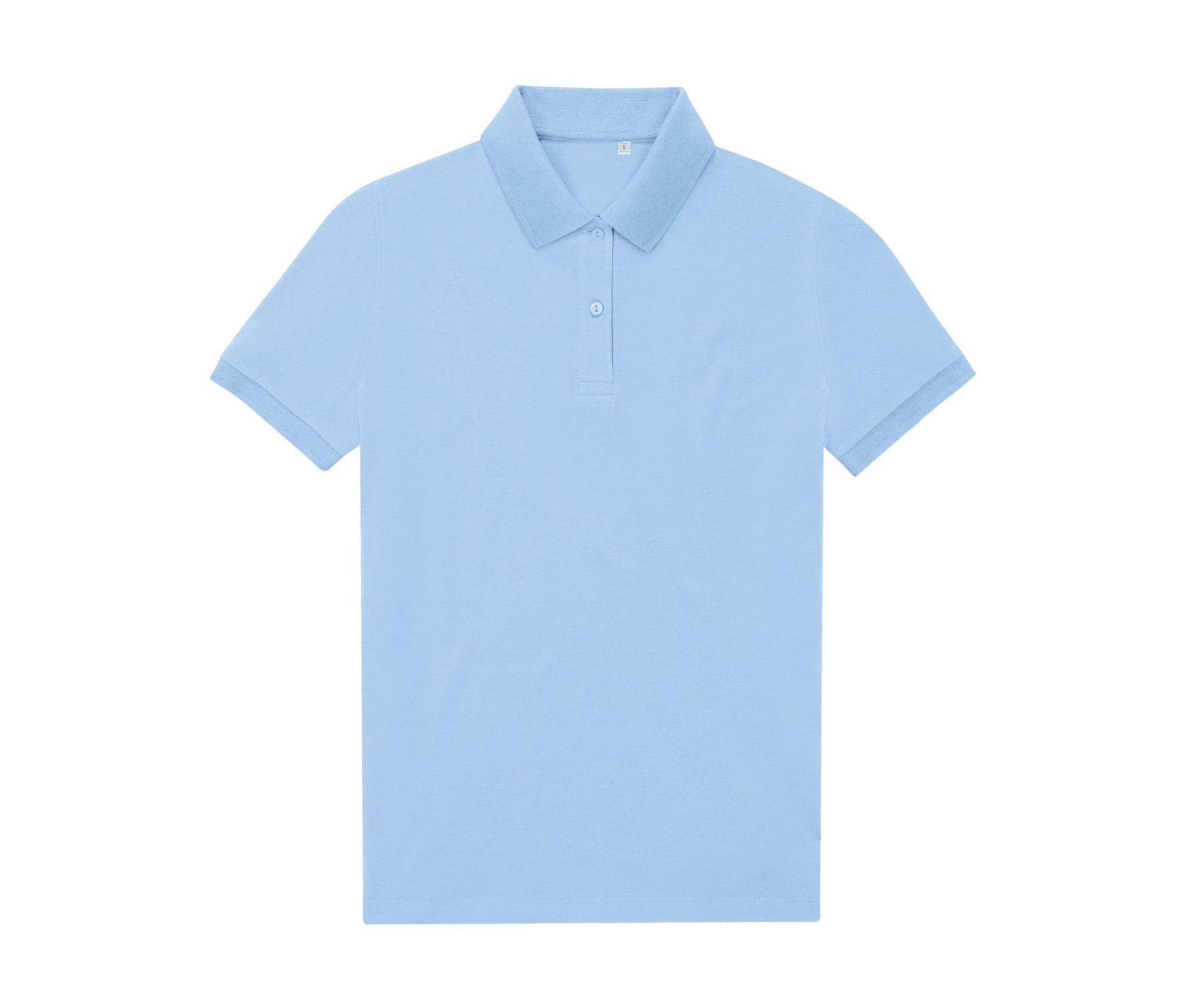 Polo Femme 65/35 en Polyester Recyclé - Lotus Blue