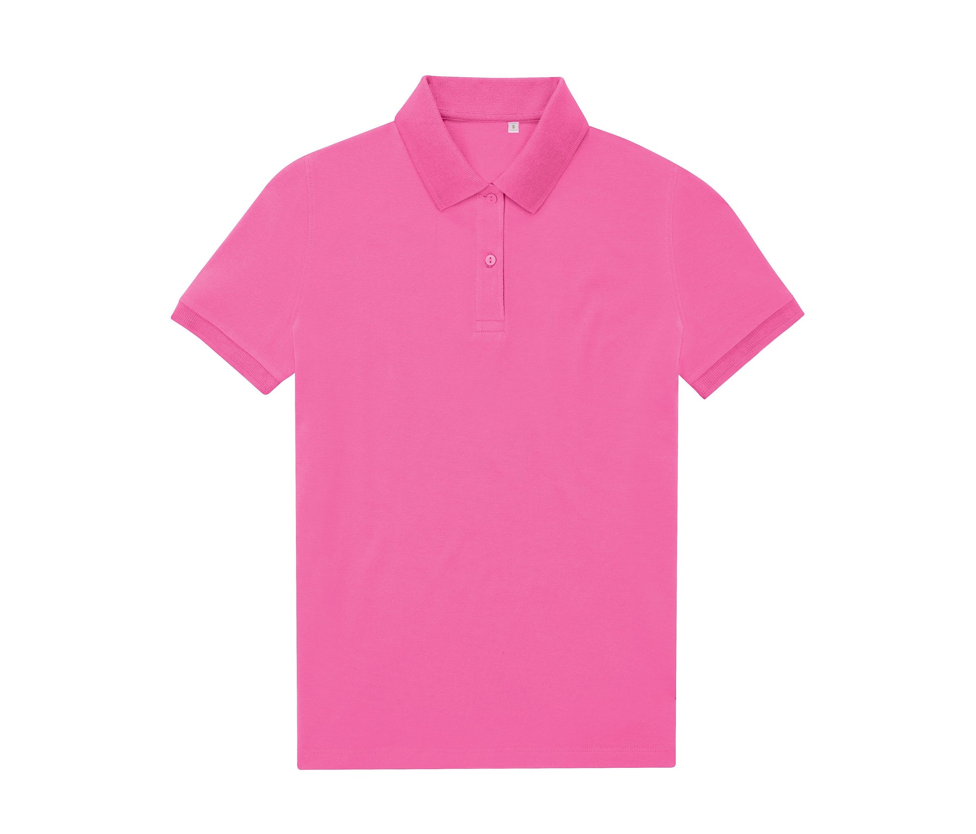Polo Femme 65/35 en Polyester Recyclé - Lotus Pink