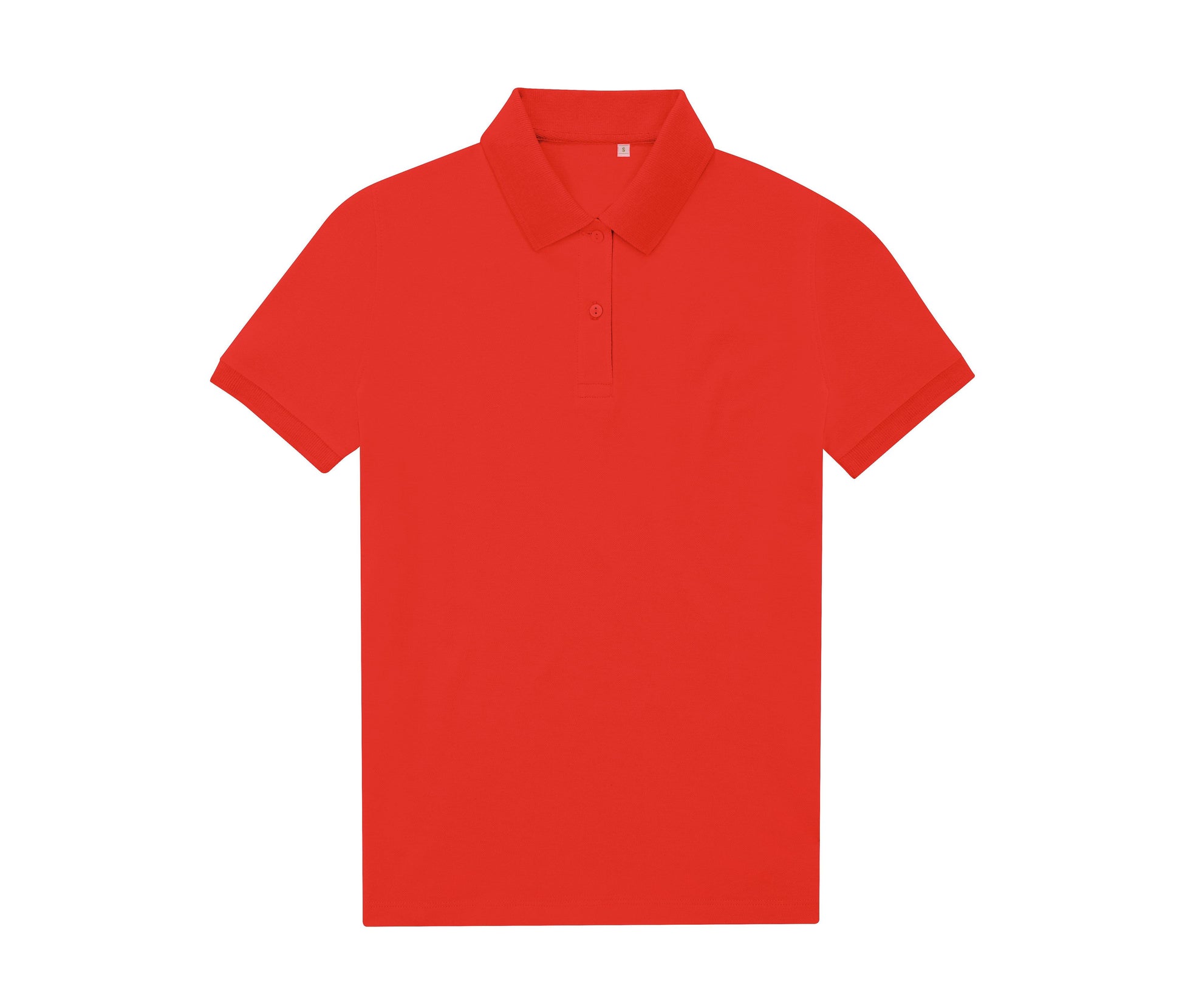Polo Femme 65/35 en Polyester Recyclé - Pop Tomato