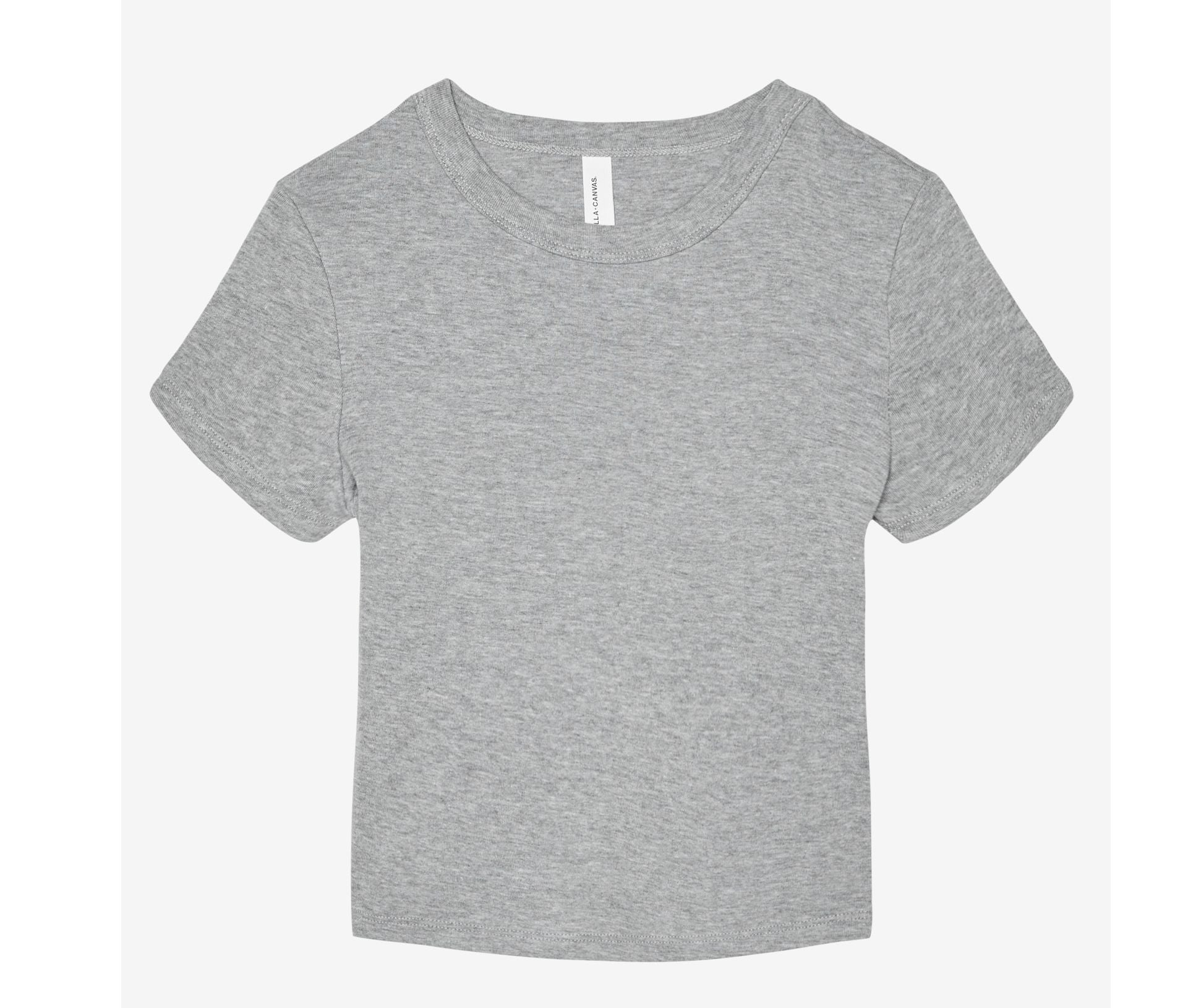 Tee-Shirt Court Femme - Athletic Heather