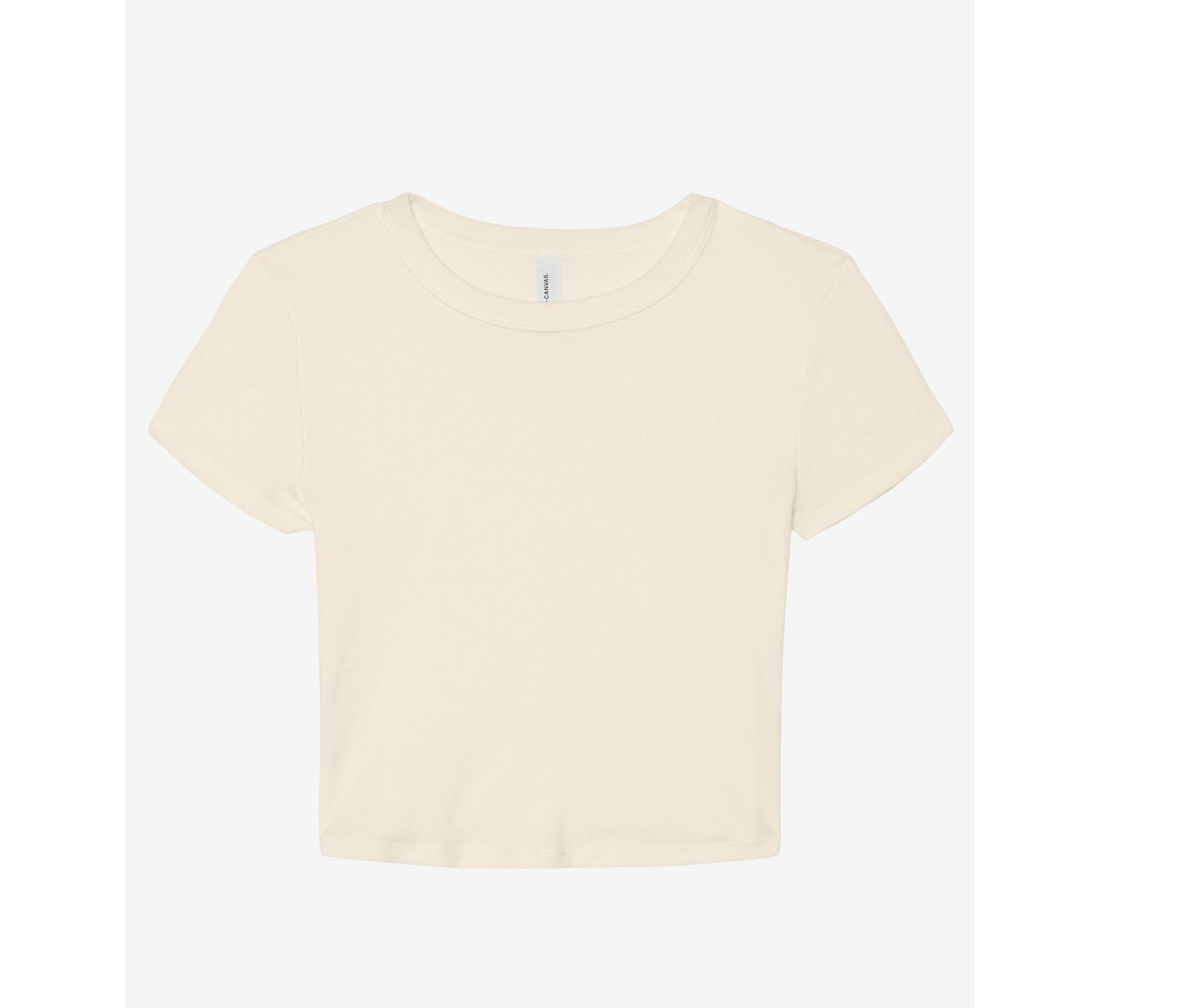 Tee-Shirt Court Femme - Solid Natural Blend