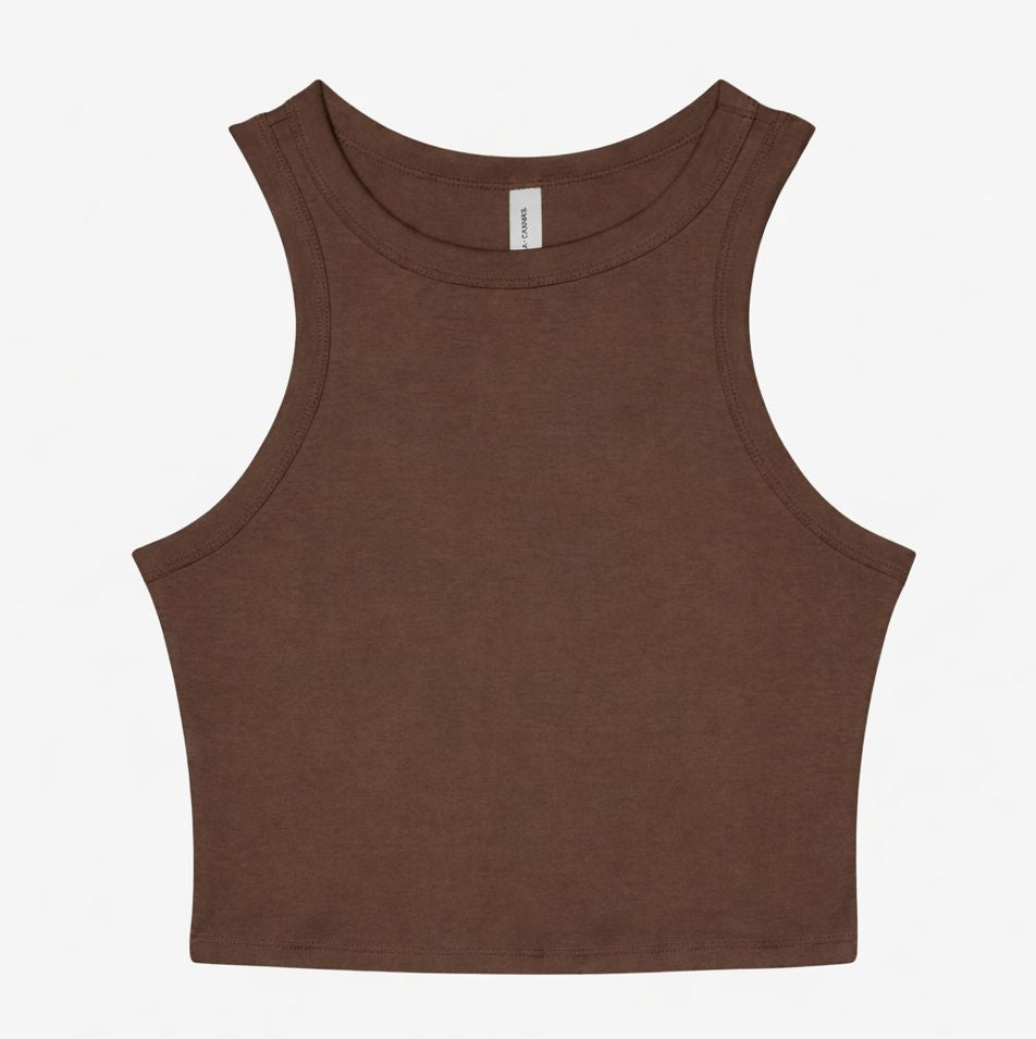 Débardeur Femme Dos Nageur - Solid Cocoa Blend