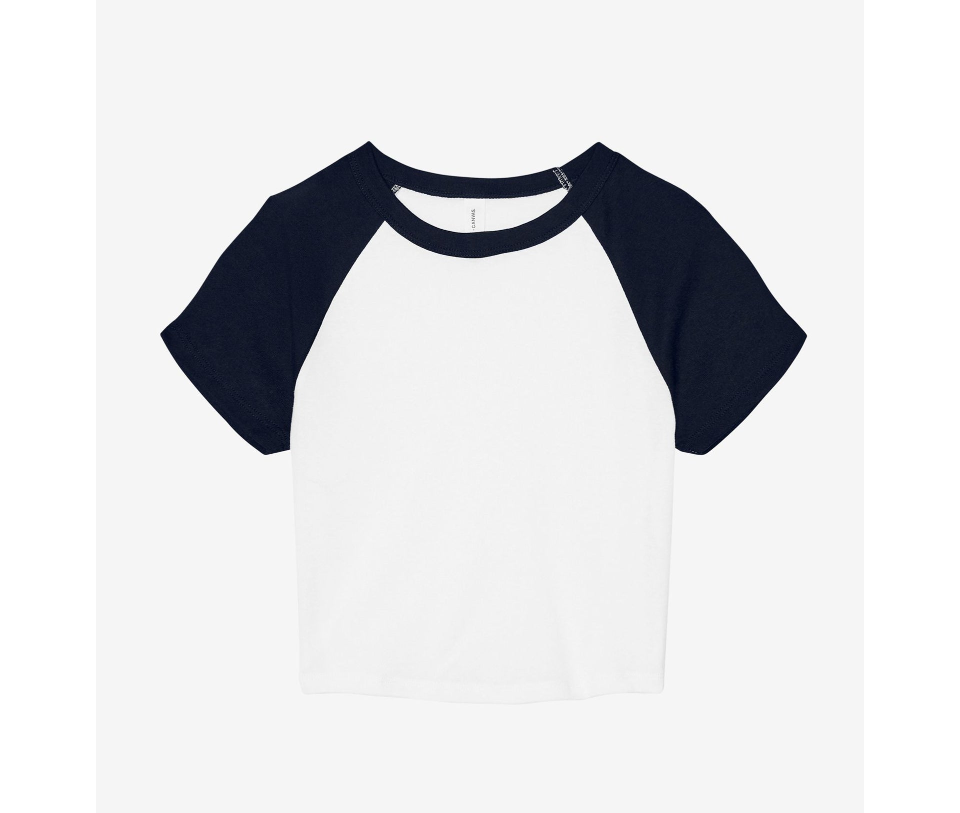 Tee-Shirt Ringer Femme - White / Navy