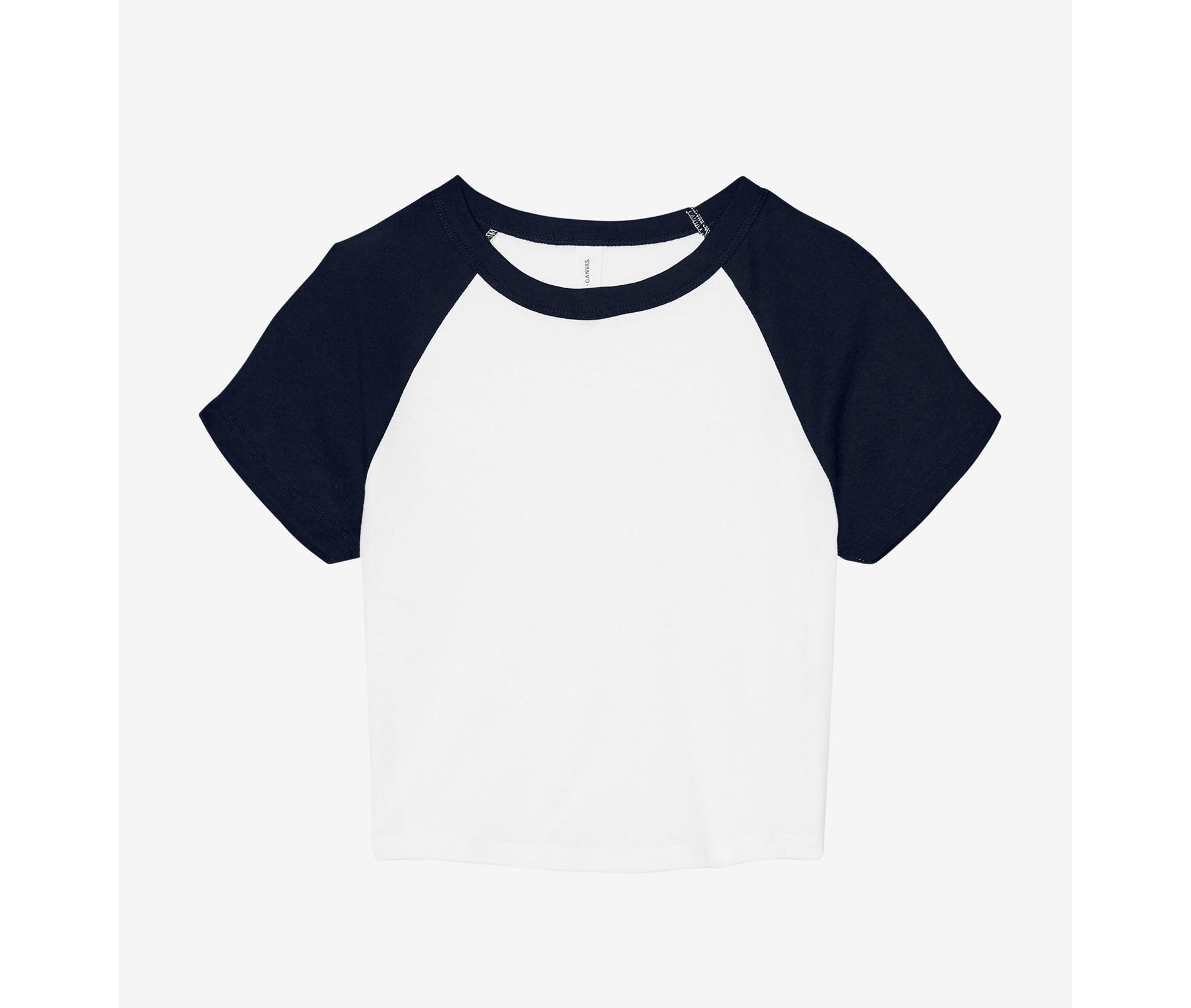 Tee-Shirt Ringer Femme - White / Navy