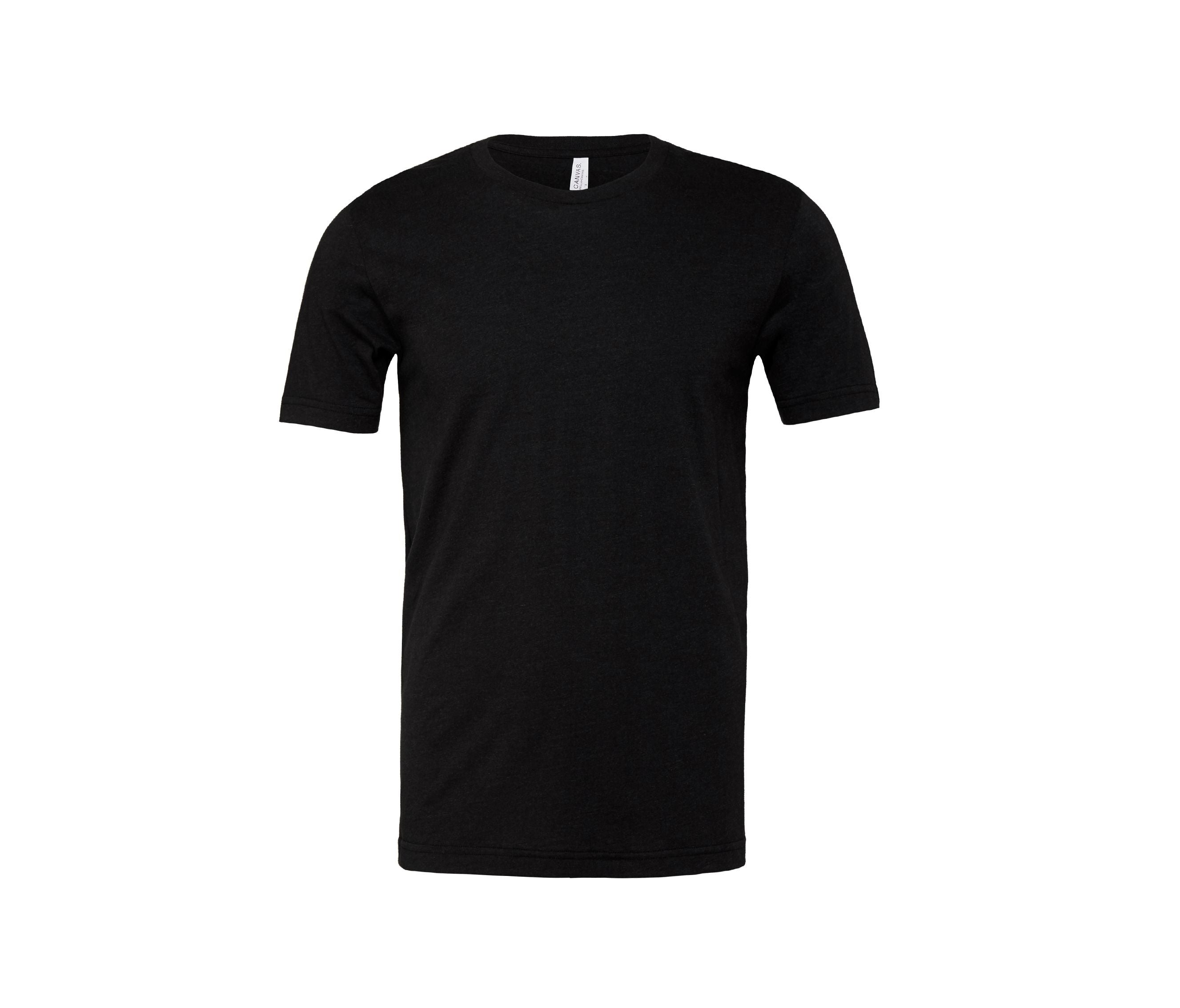 Tee-Shirt Unisexe Chiné - Black Heather