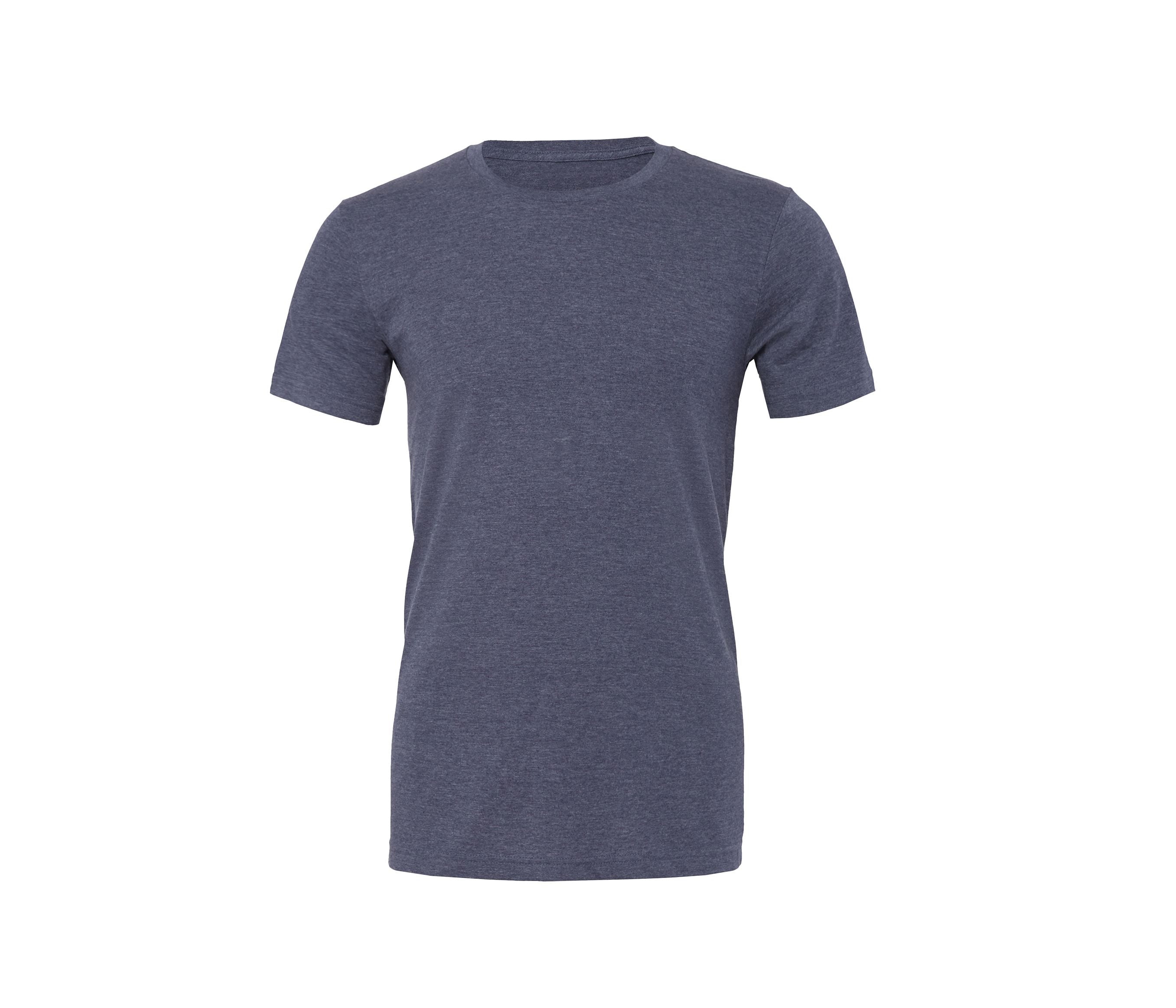 Tee-Shirt Unisexe Chiné - Heather Navy
