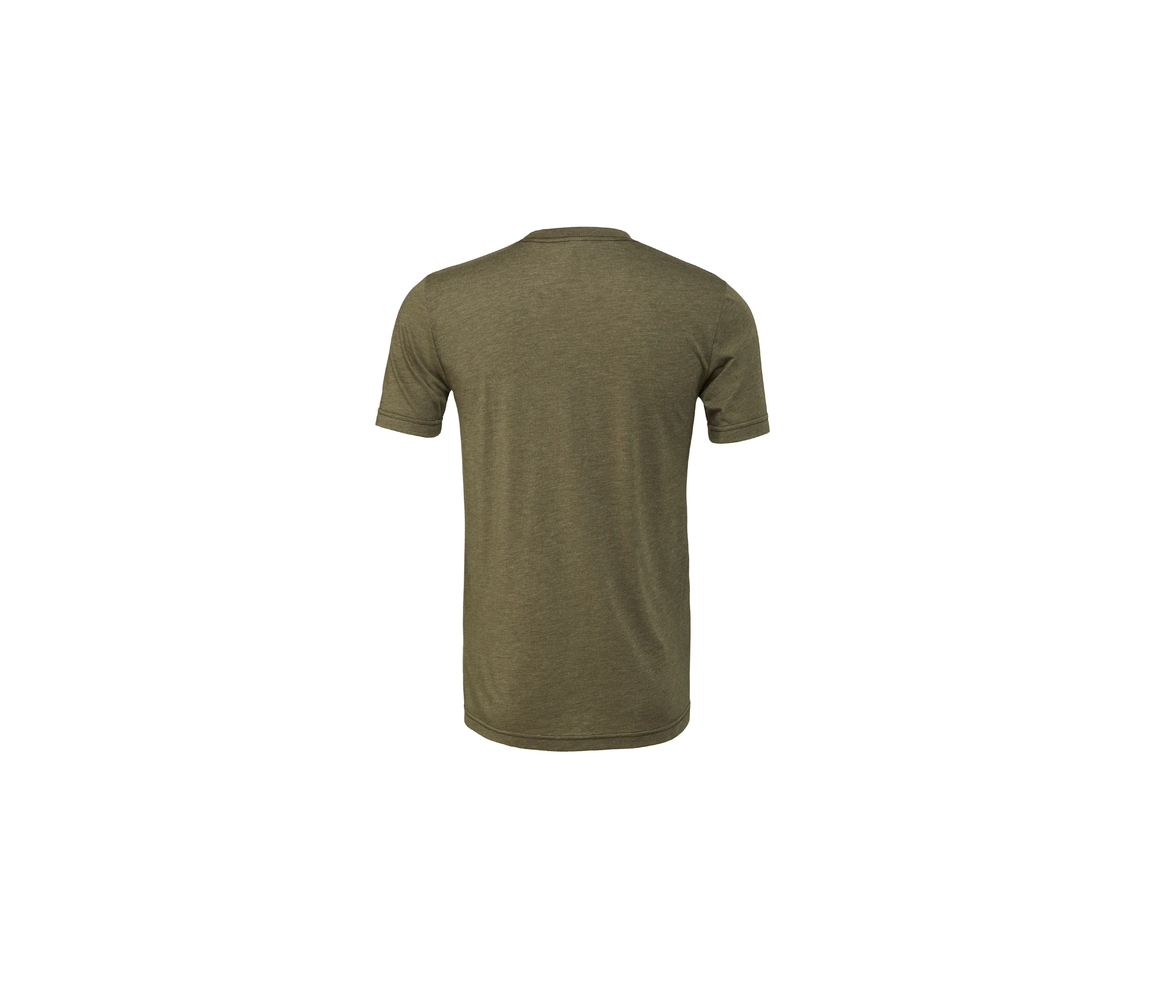 Tee-Shirt Unisexe Chiné - Heather Olive