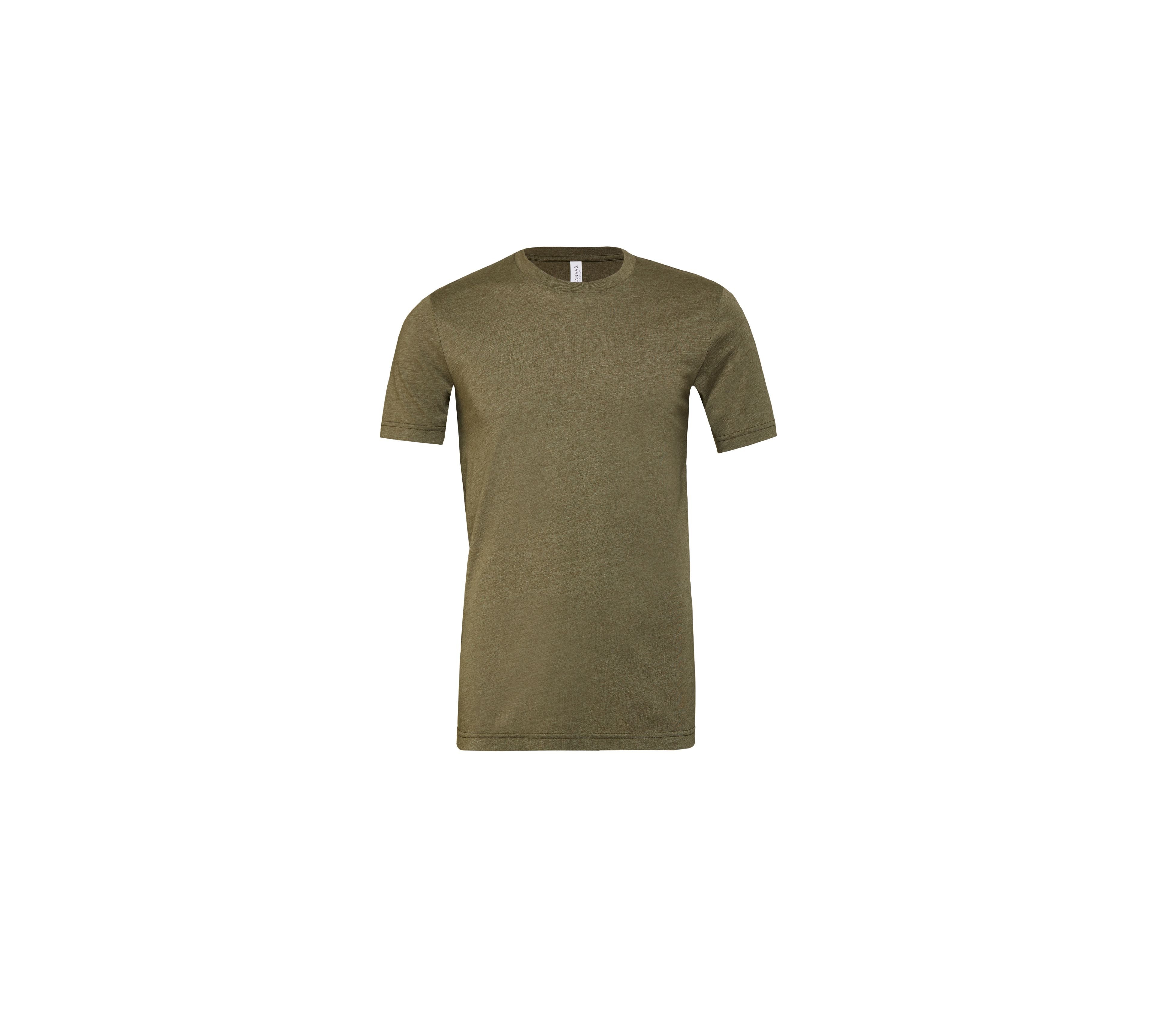 Tee-Shirt Unisexe Chiné - Heather Olive