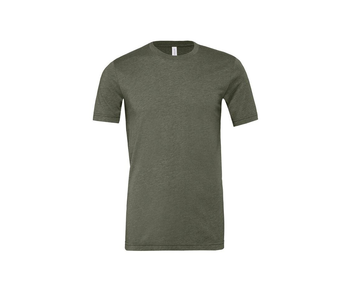 Tee-Shirt Unisexe Chiné - Heather Military Green