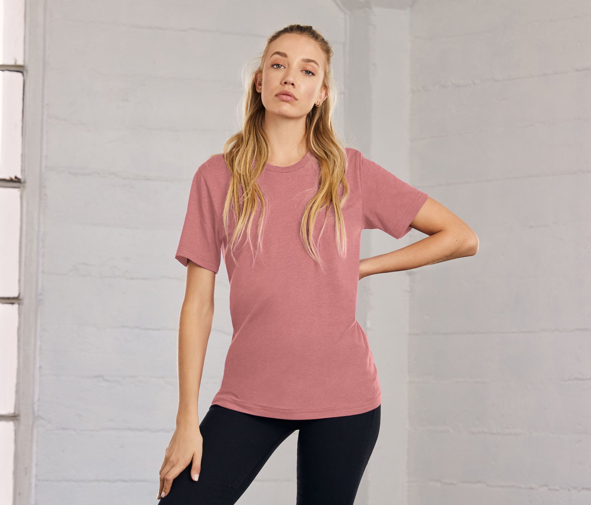 Tee-shirt unisexe chiné