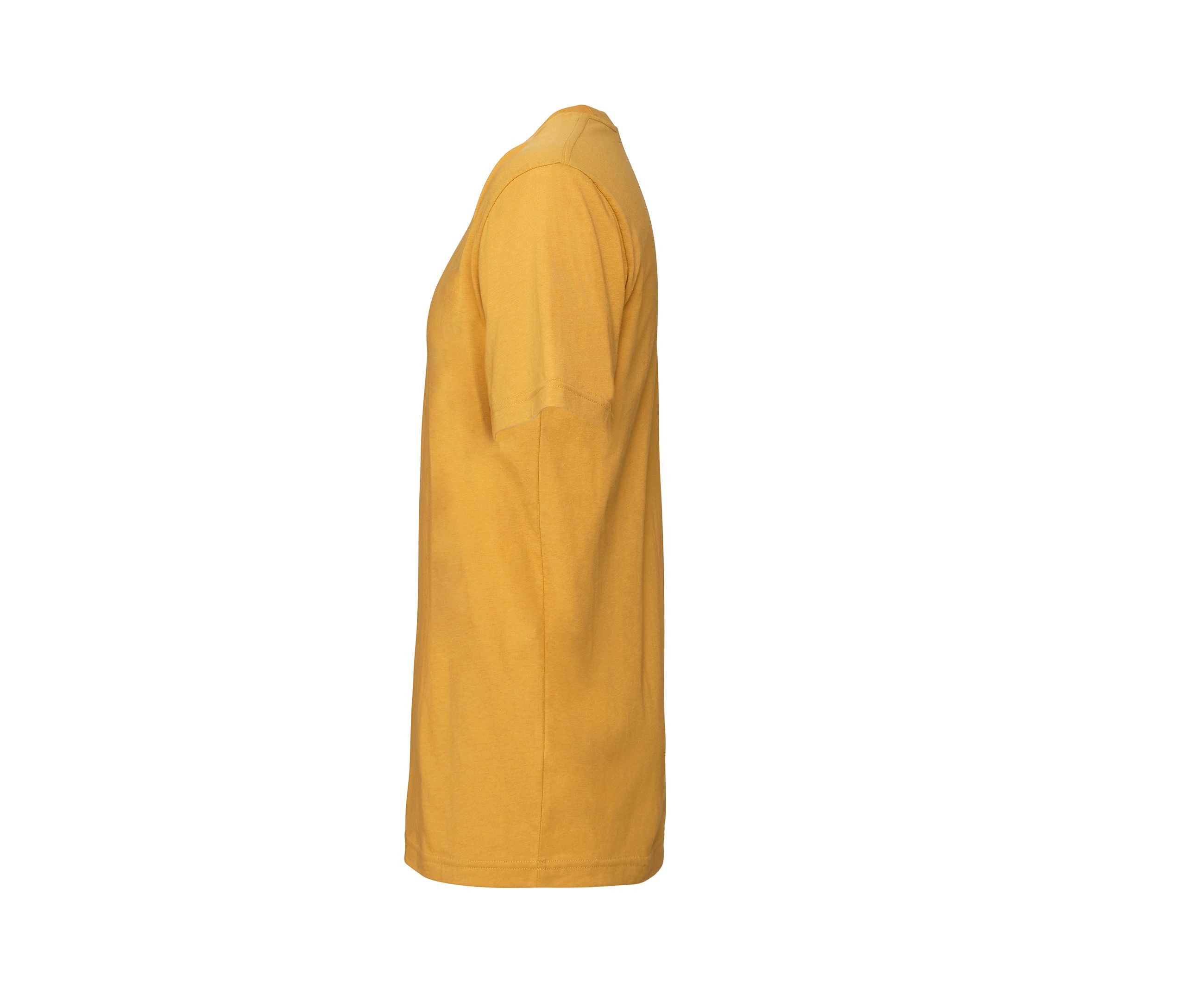 Tee-Shirt Unisexe Coton - Mustard
