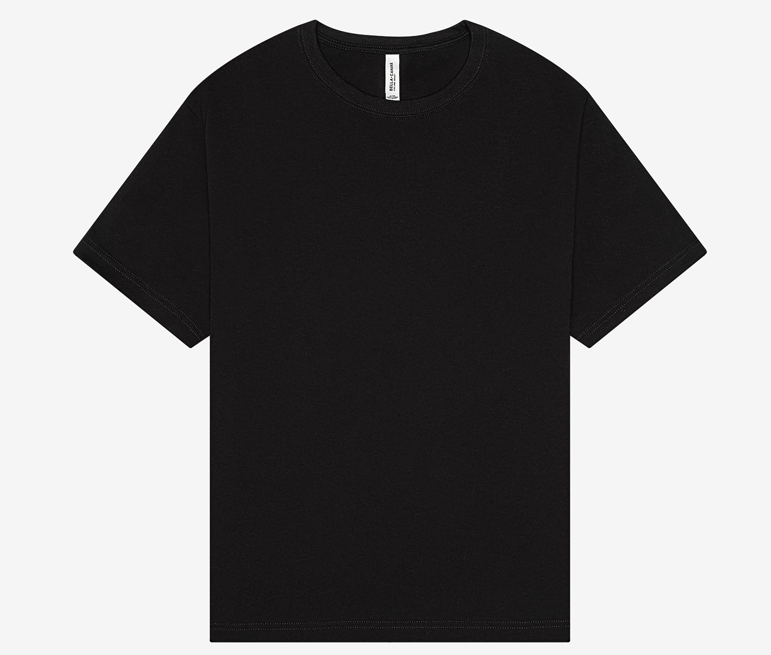 Tee-Shirt Unisexe Coupe Boxy - Black