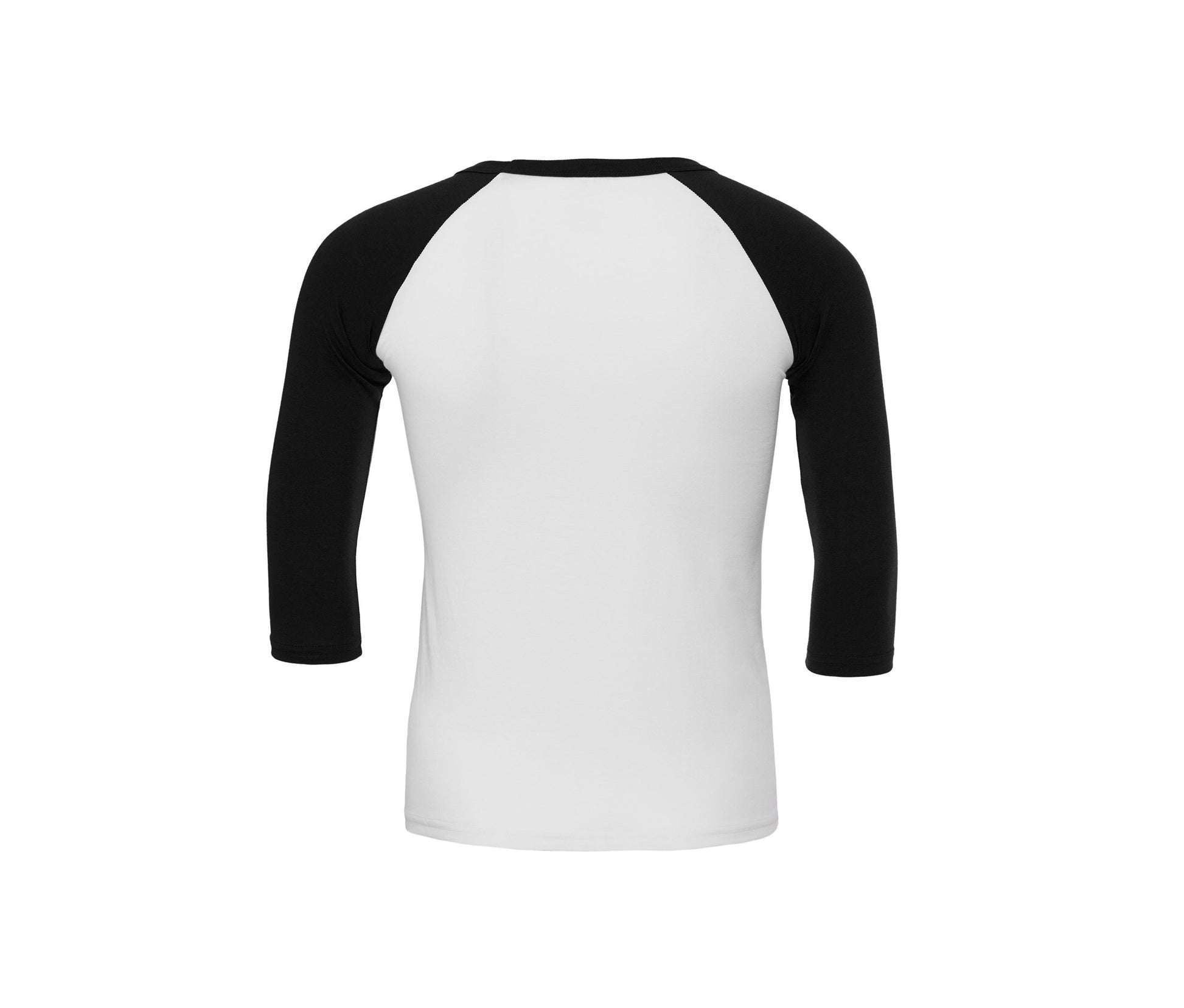 Tee-Shirt Baseball Manches 3/4 - White / Black