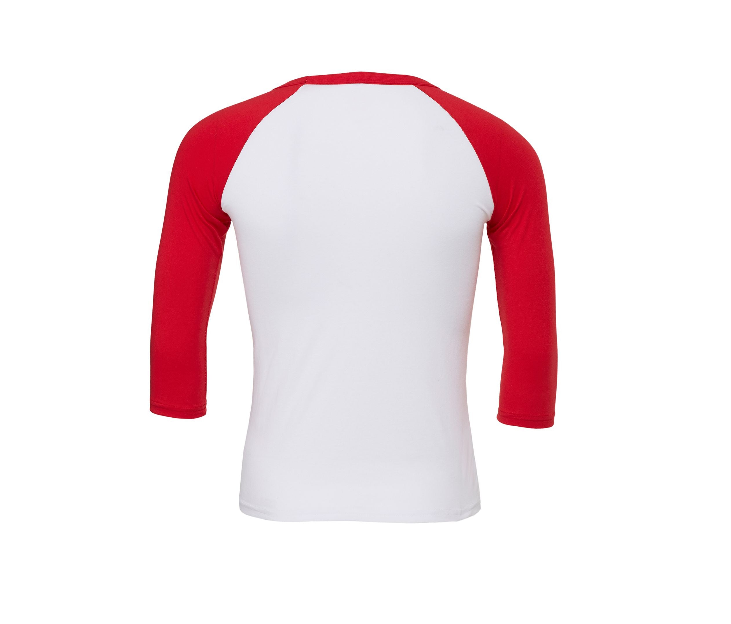 Tee-Shirt Baseball Manches 3/4 - White / Red
