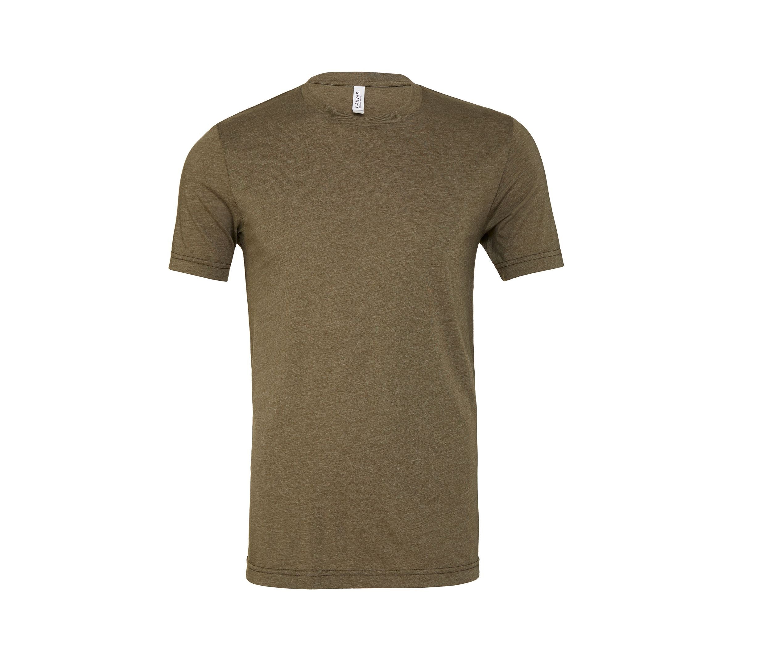 Tee-Shirt Unisexe Triblend - Olive Triblend