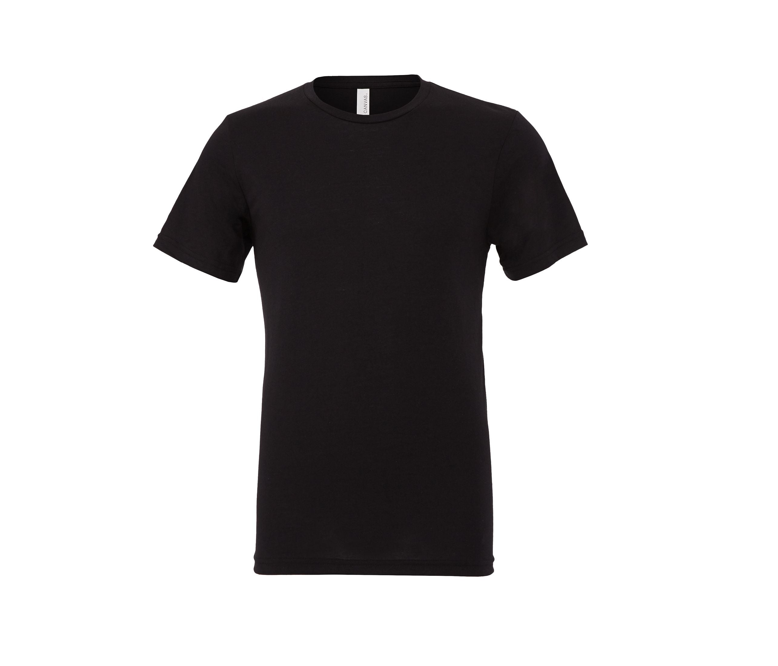 Tee-Shirt Unisexe Triblend - Solid Black Triblend