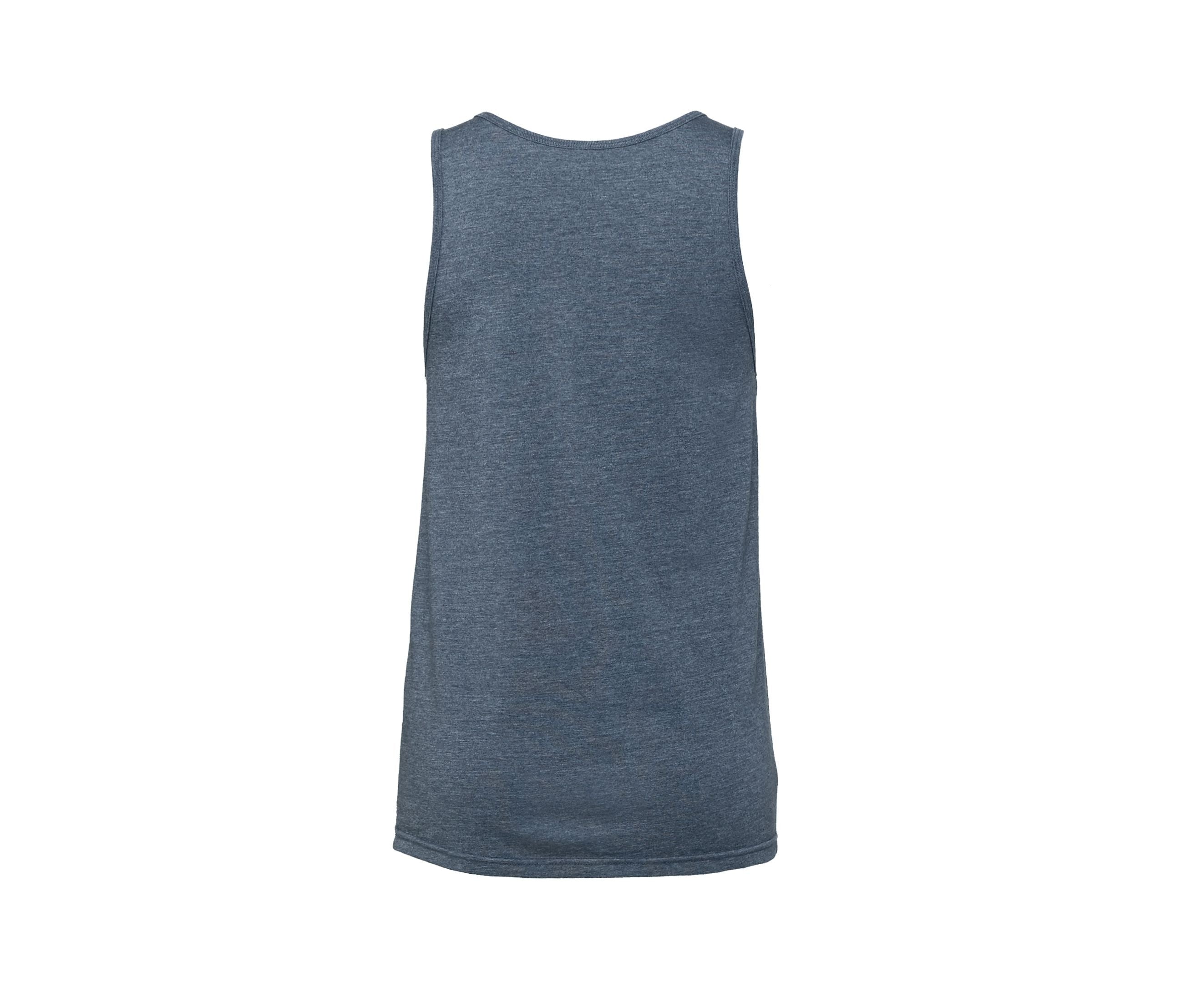 Débardeur Unisexe en Coton - Heather Navy